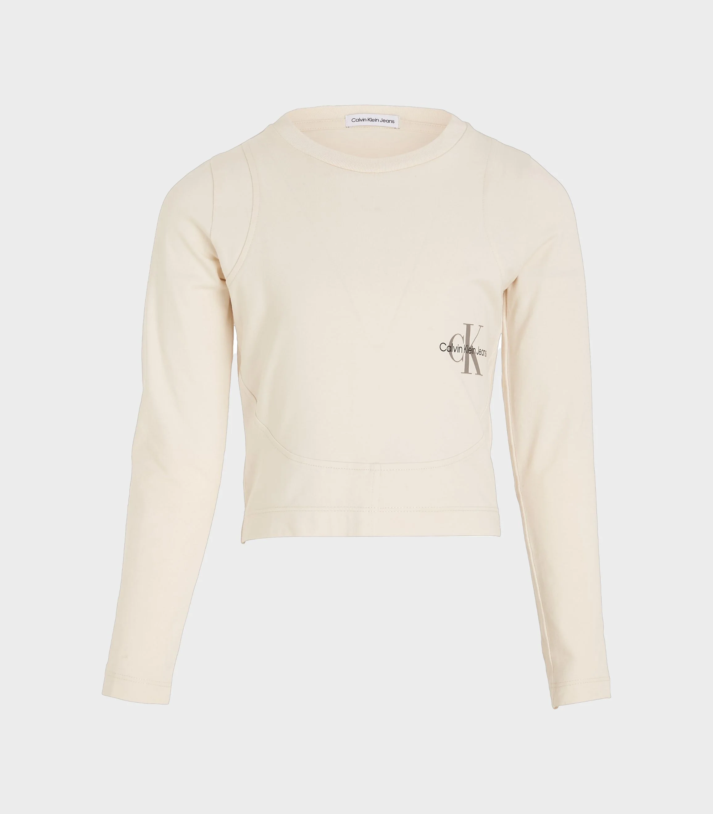 Calvin Klein - Girls' Monogram Off Placed Regular Fit T-Shirt - Image 2