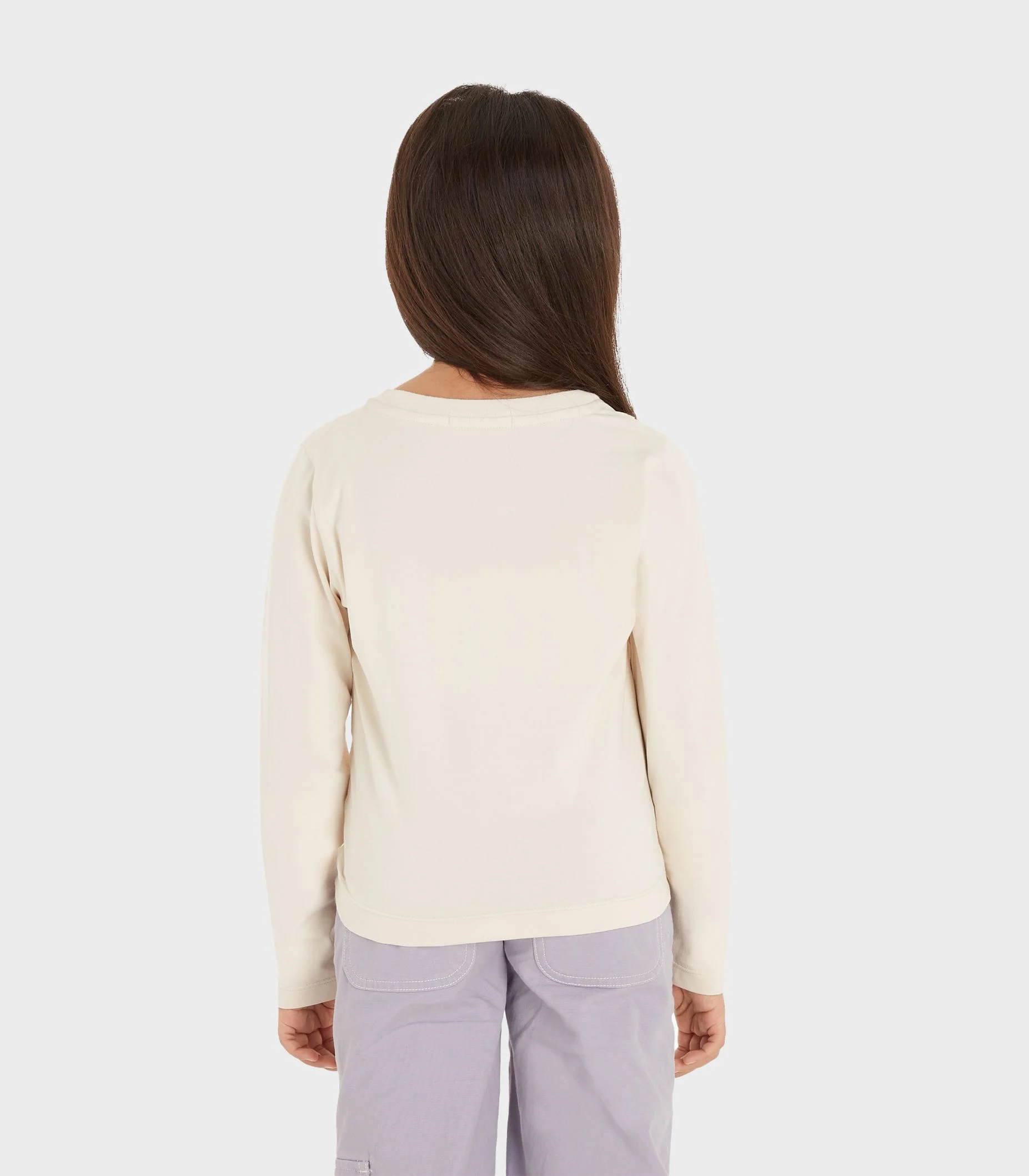 Calvin Klein - Girls' Monogram Off Placed Regular Fit T-Shirt - Image 4
