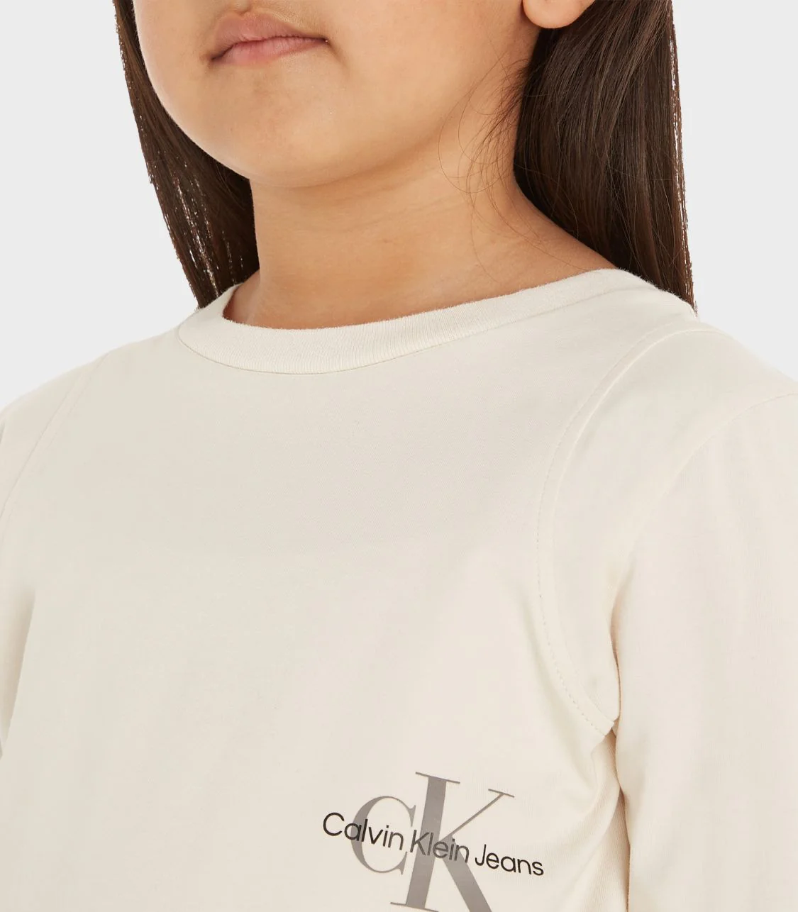 Calvin Klein - Girls' Monogram Off Placed Regular Fit T-Shirt - Image 6