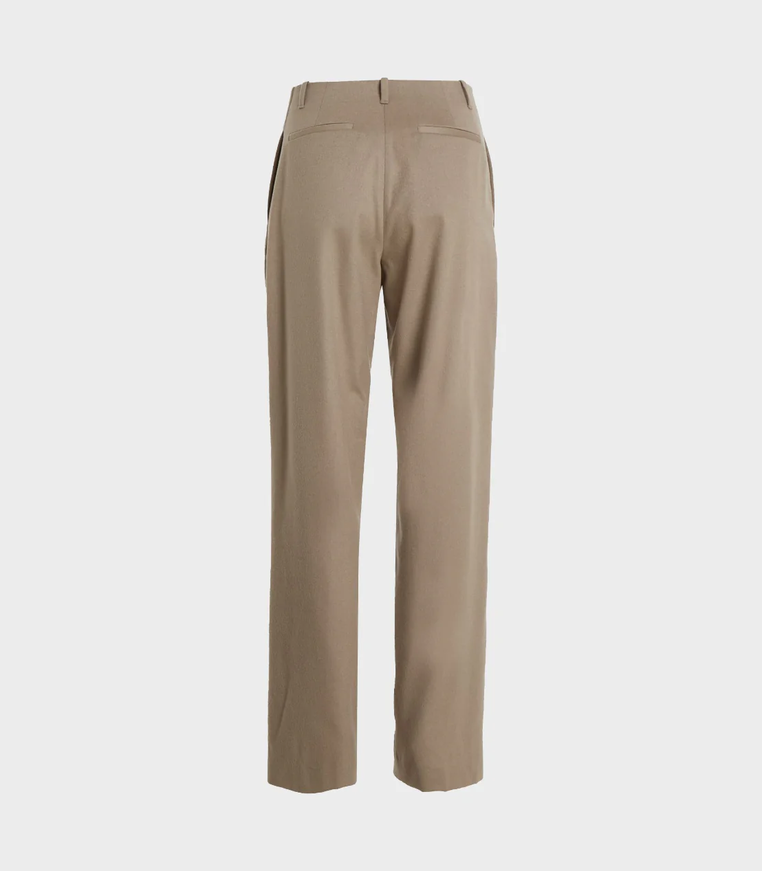 Calvin Klein - Soft Tailored Wool Trousers In Stone - Image 5
