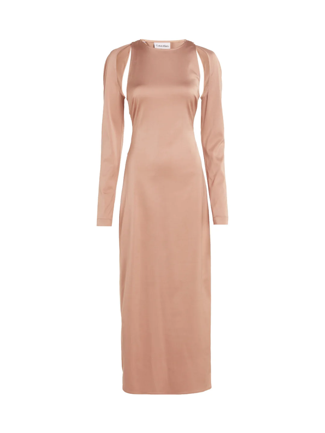 Calvin Klein - Women's Modular Sleeve Back Twist Dress - Image 6
