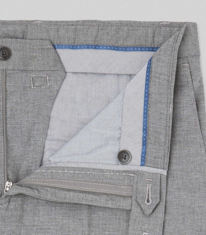Hackett London - Houndstooth Chino Trousers - Image 5