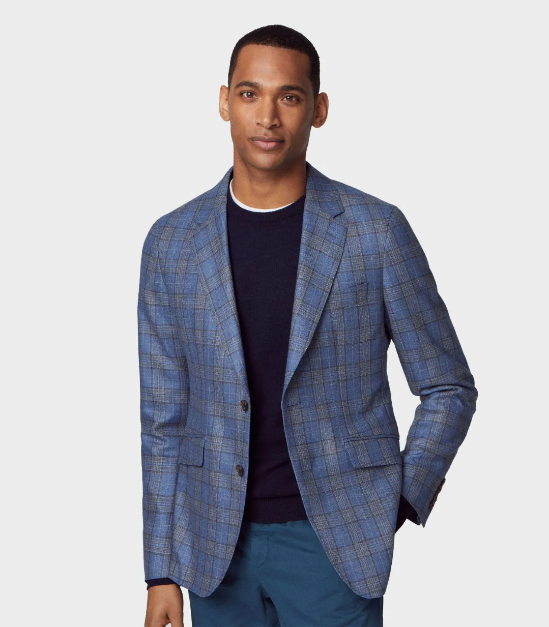 Hackett London - Men's Silk Wool Blazer - Image 12