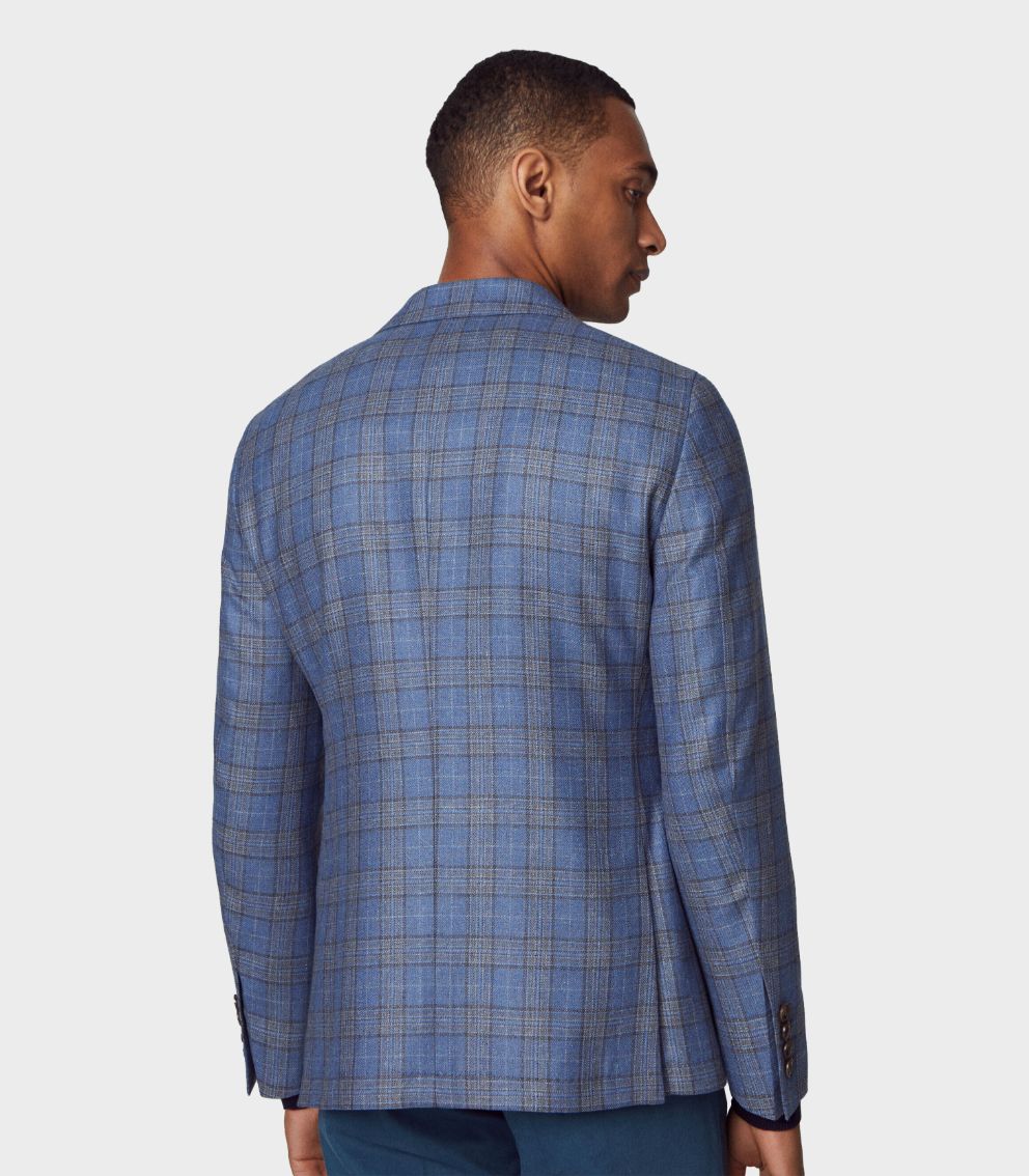 Hackett London - Men's Silk Wool Blazer - Image 17