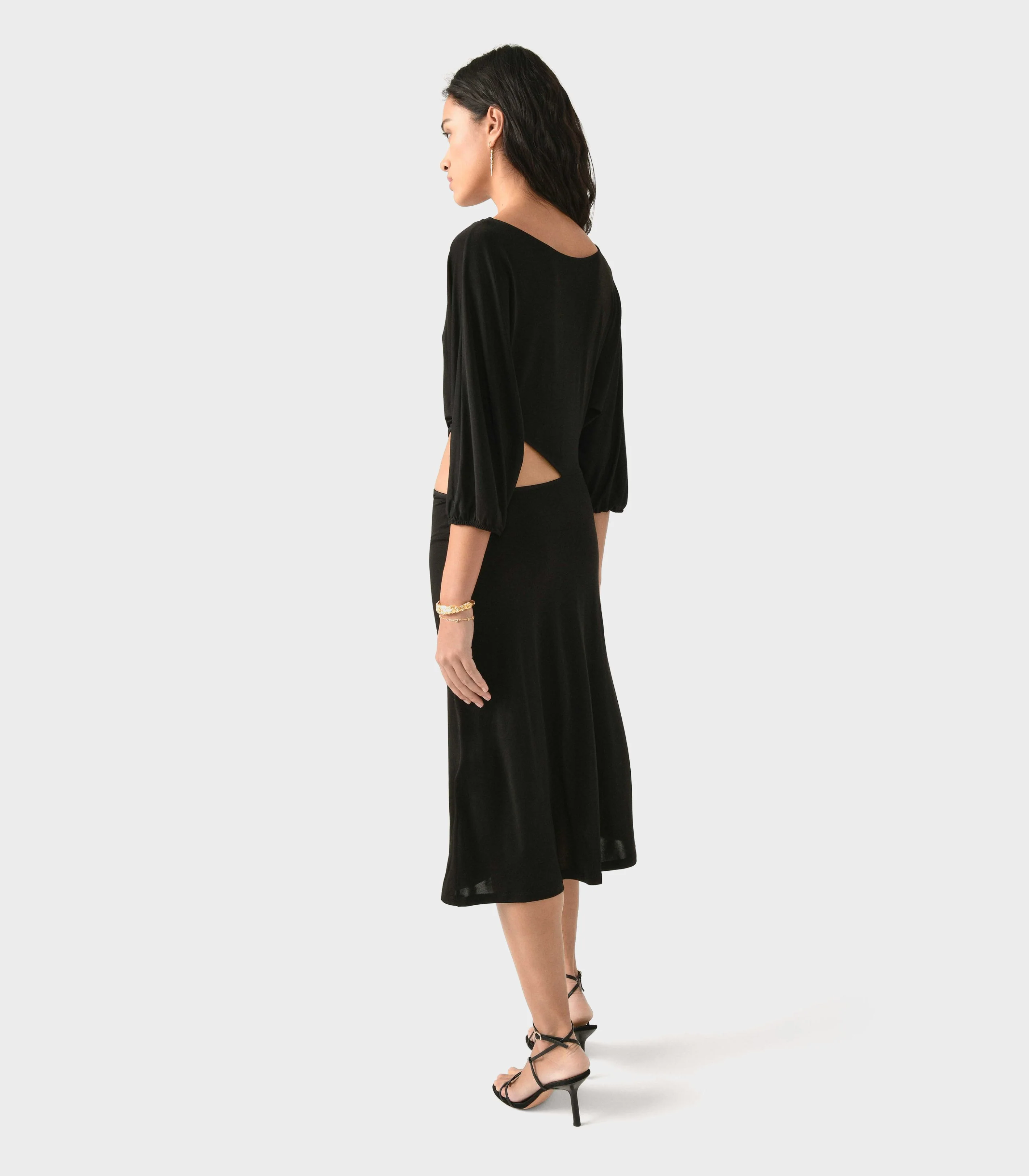 Ba&Sh -Midi Dress With Bow And Cutouts - Image 3