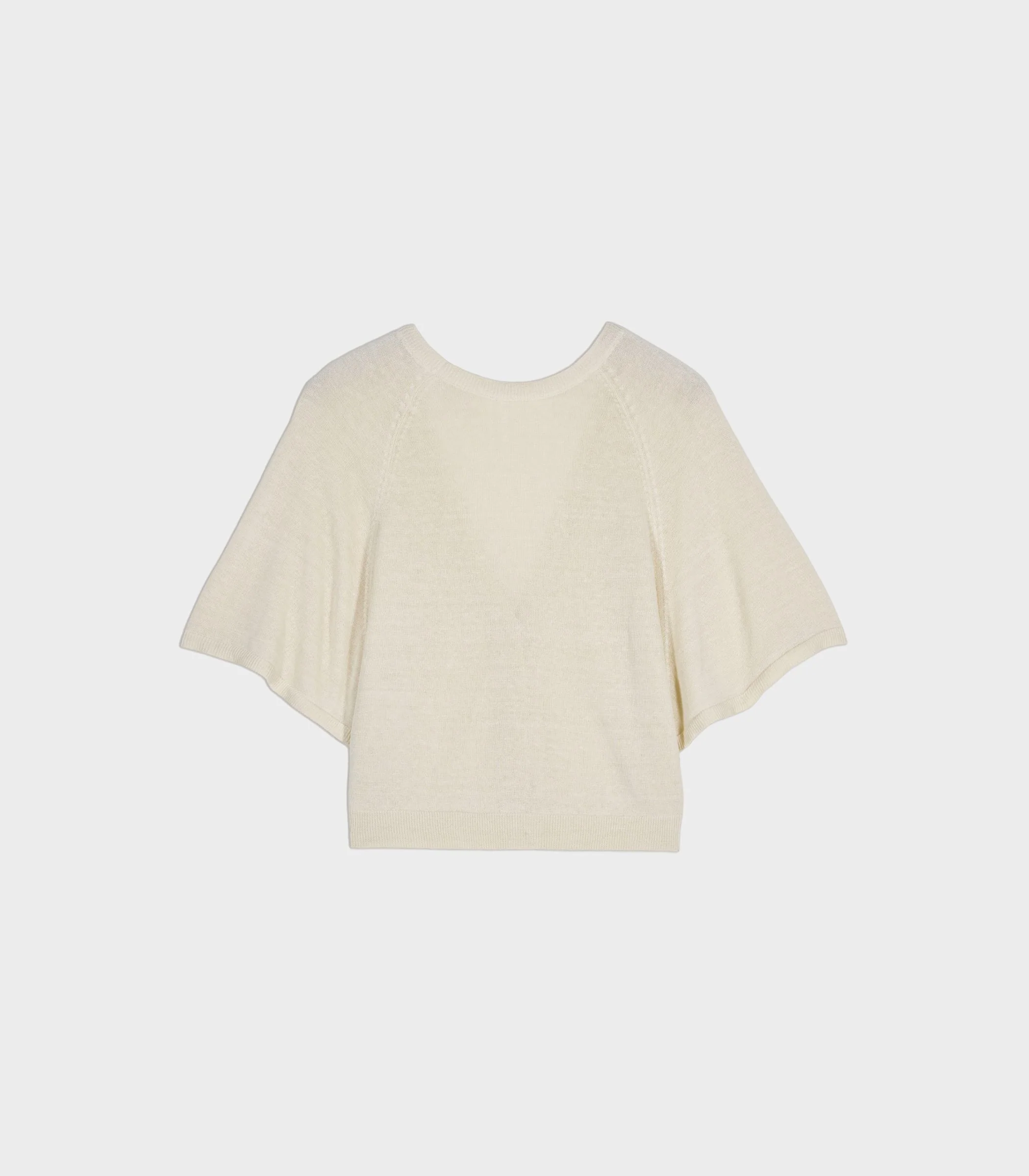 Ba&Sh -Domino Knitted Short-Sleeve Cardigan - Image 6