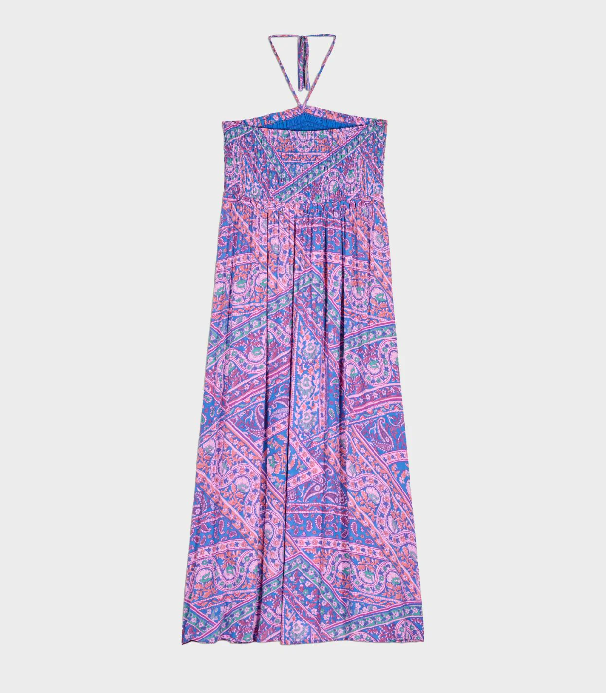 Ba&Sh -Graphic-Print Halterneck Midi Dress And Maxi Skirt - Image 3