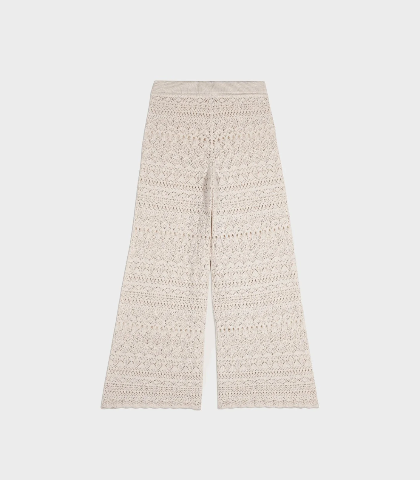Ba&Sh -Patches Crocheted Trousers - Image 3