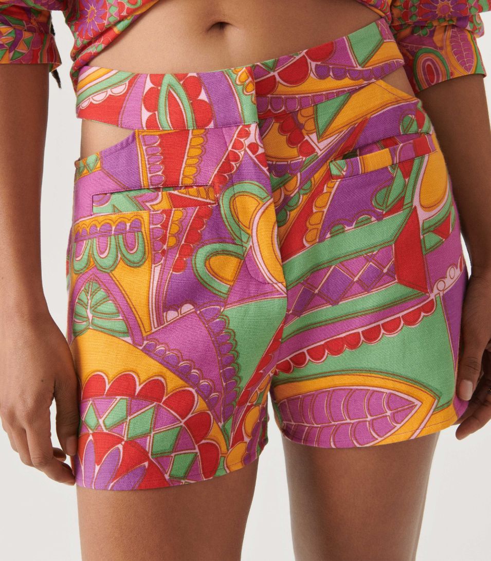Ba&Sh -  Graphic-Print Shorts - Image 6