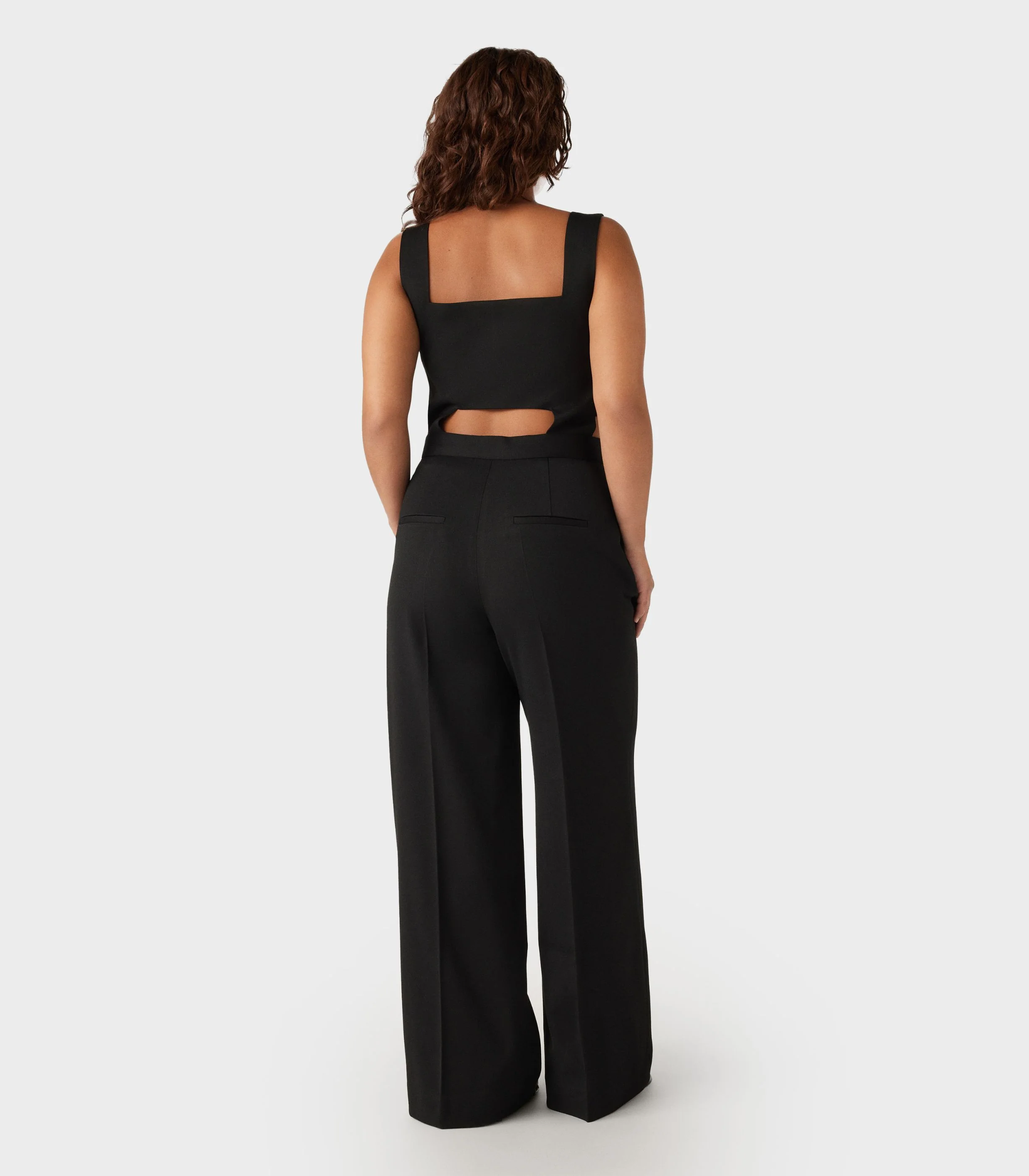 Ba&Sh - Square-Neck Straight-Leg Jumpsuit - Image 6