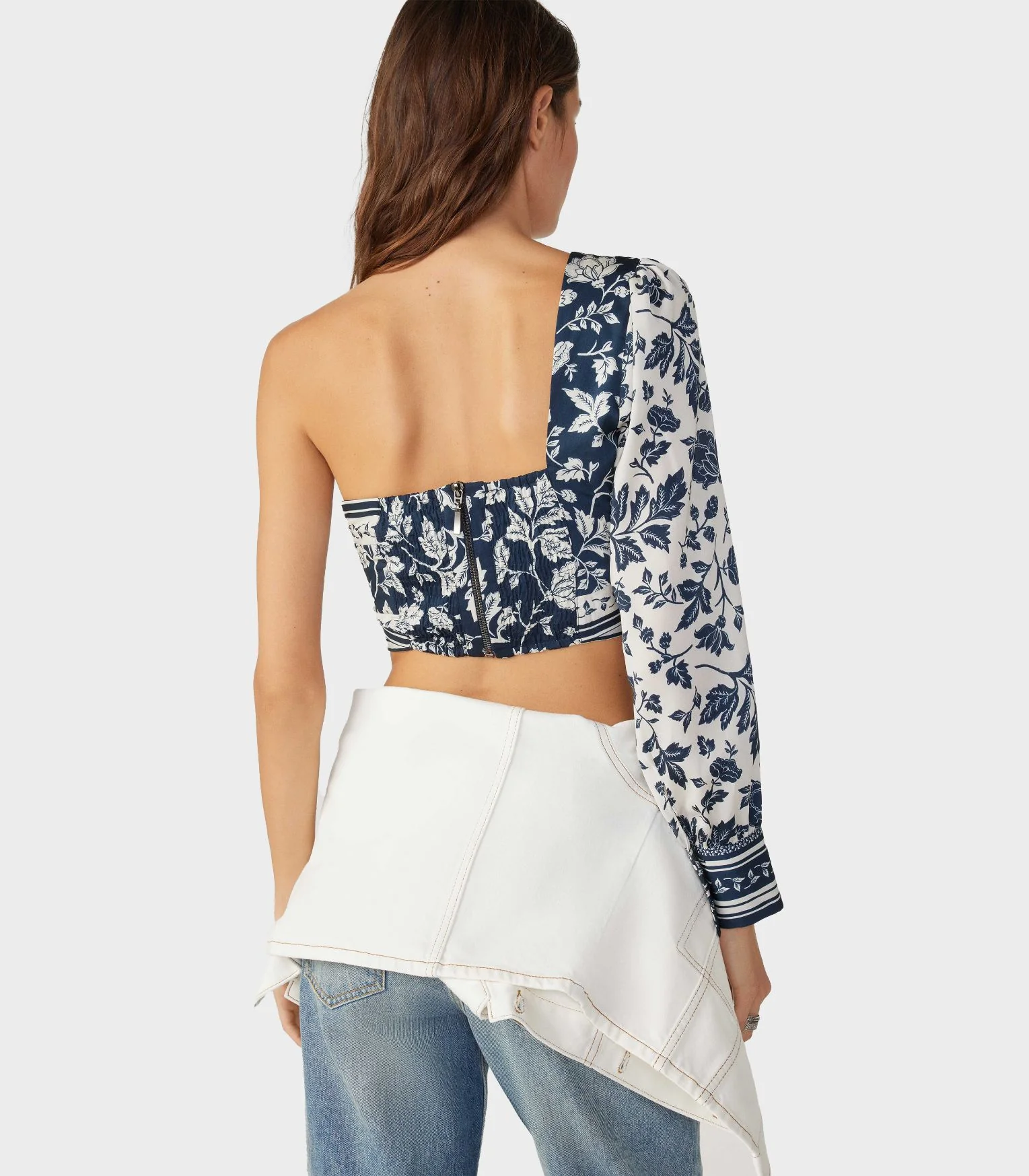 Ba&Sh - One Shoulder Cutout Top - Image 5