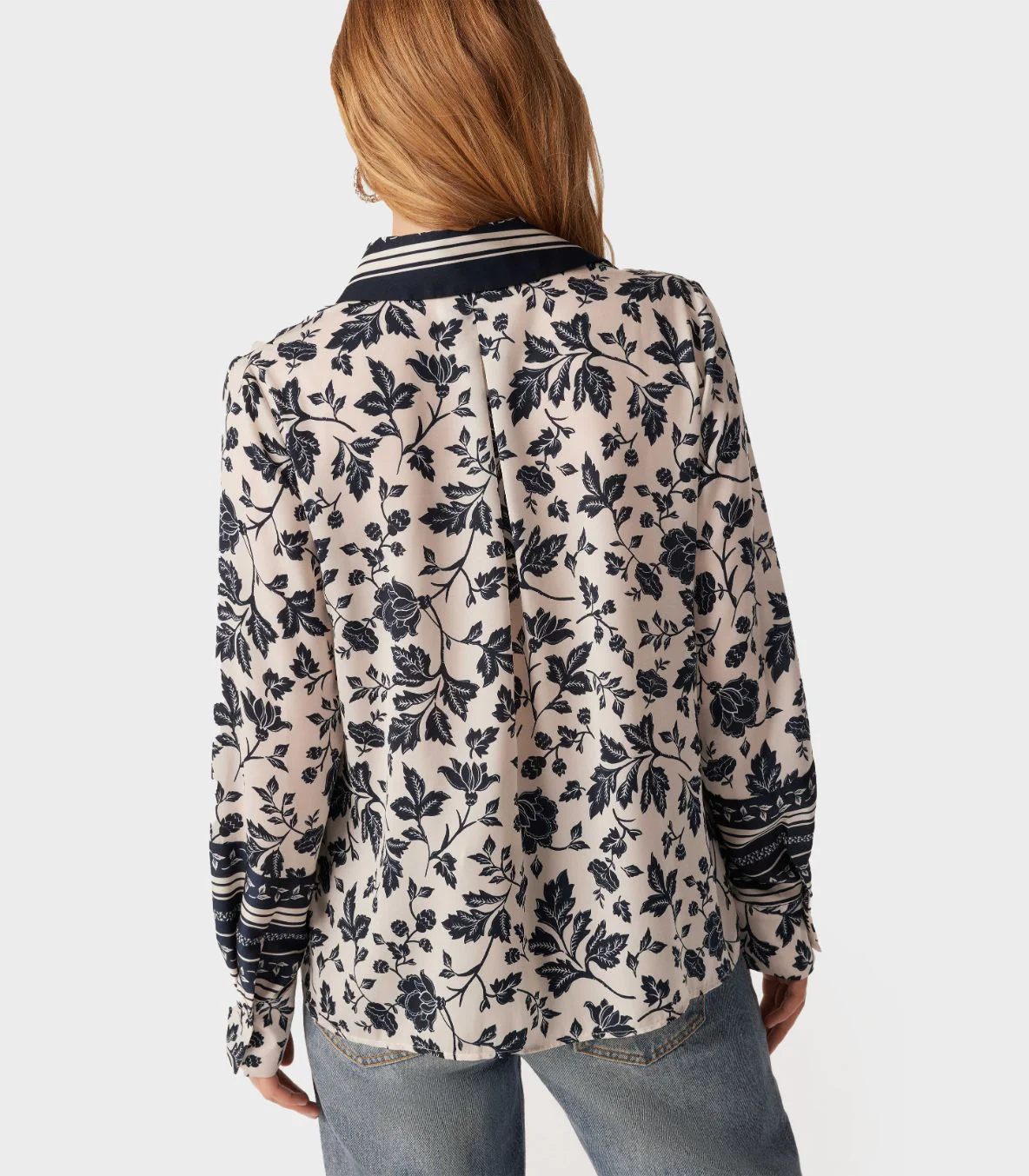 Ba&Sh - Botanical-Print Long-Sleeve Shirt - Image 5