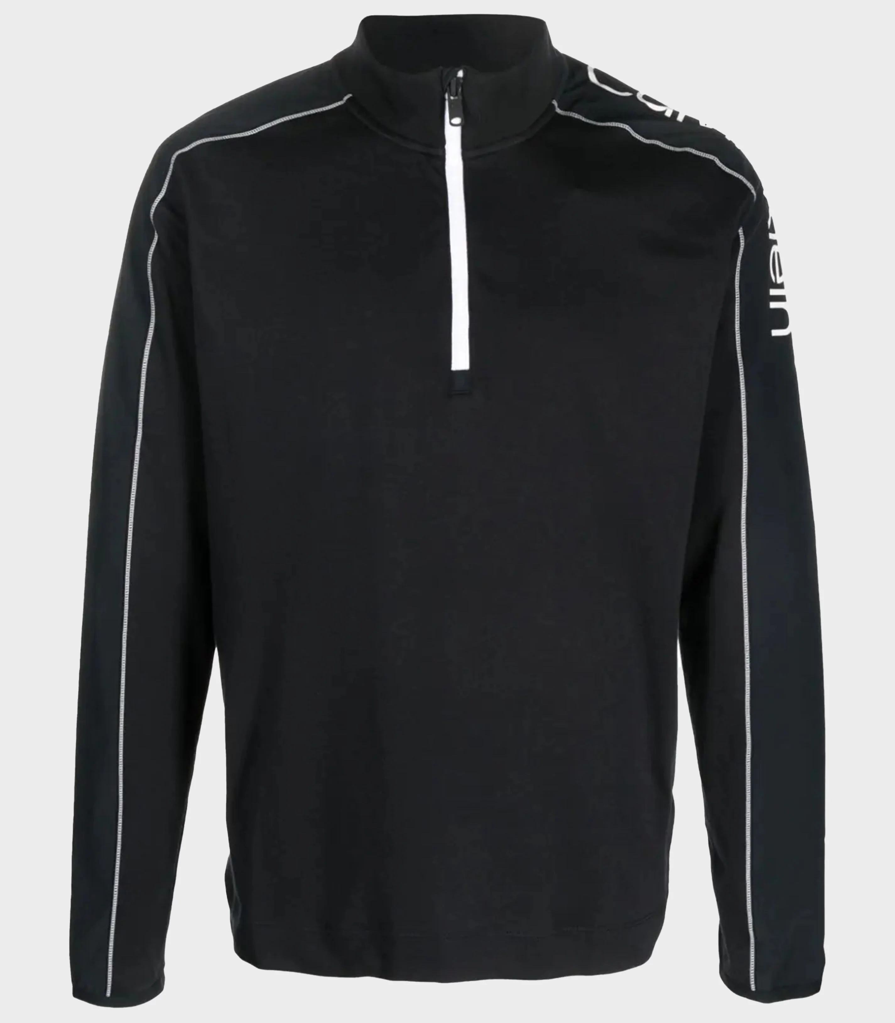 Calvin Klein - Men's Logo Print Half Zip Performance T-Shirt - Image 2