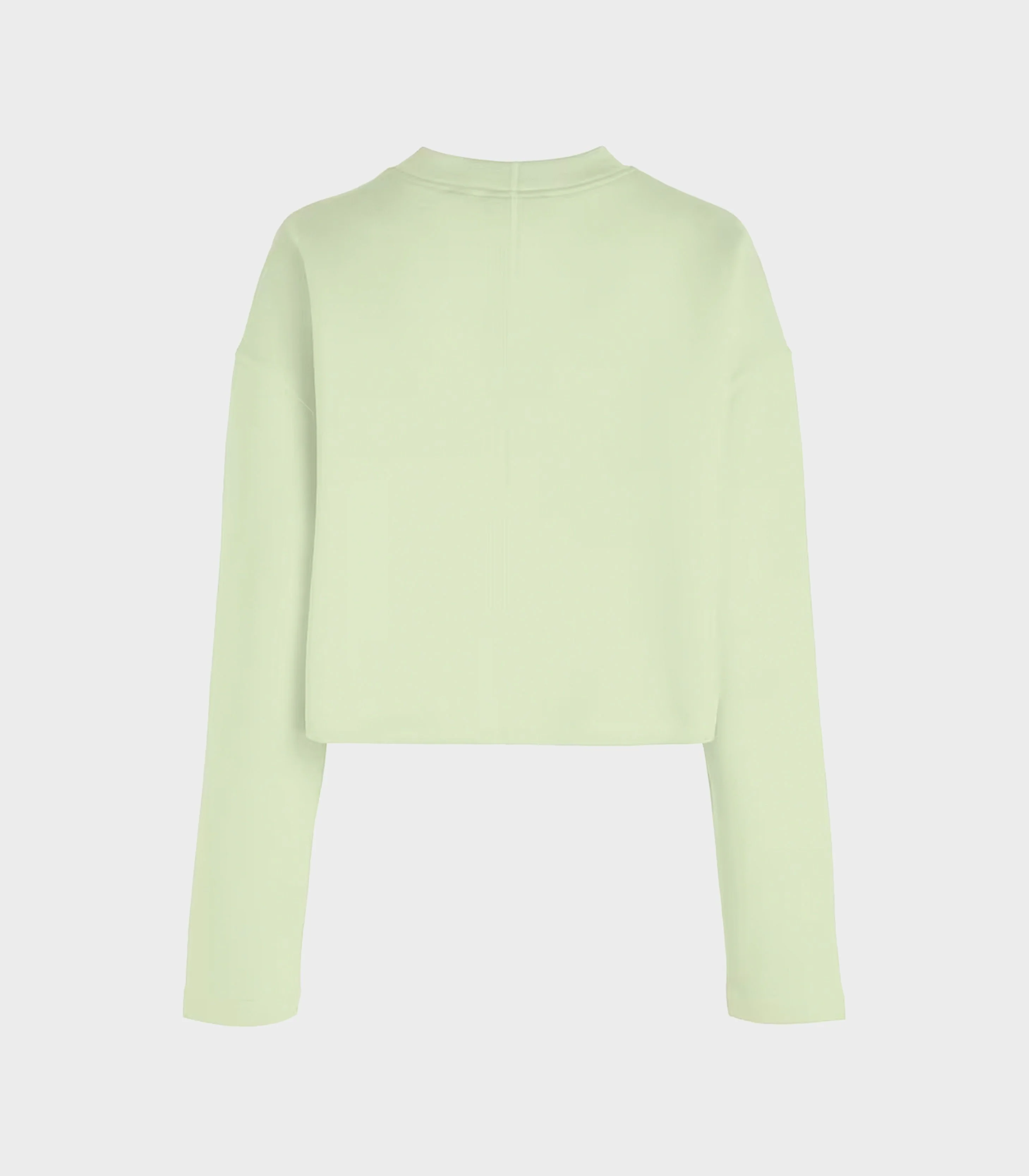 Calvin Klein -Cropped Mock Neck Logo Top - Image 7