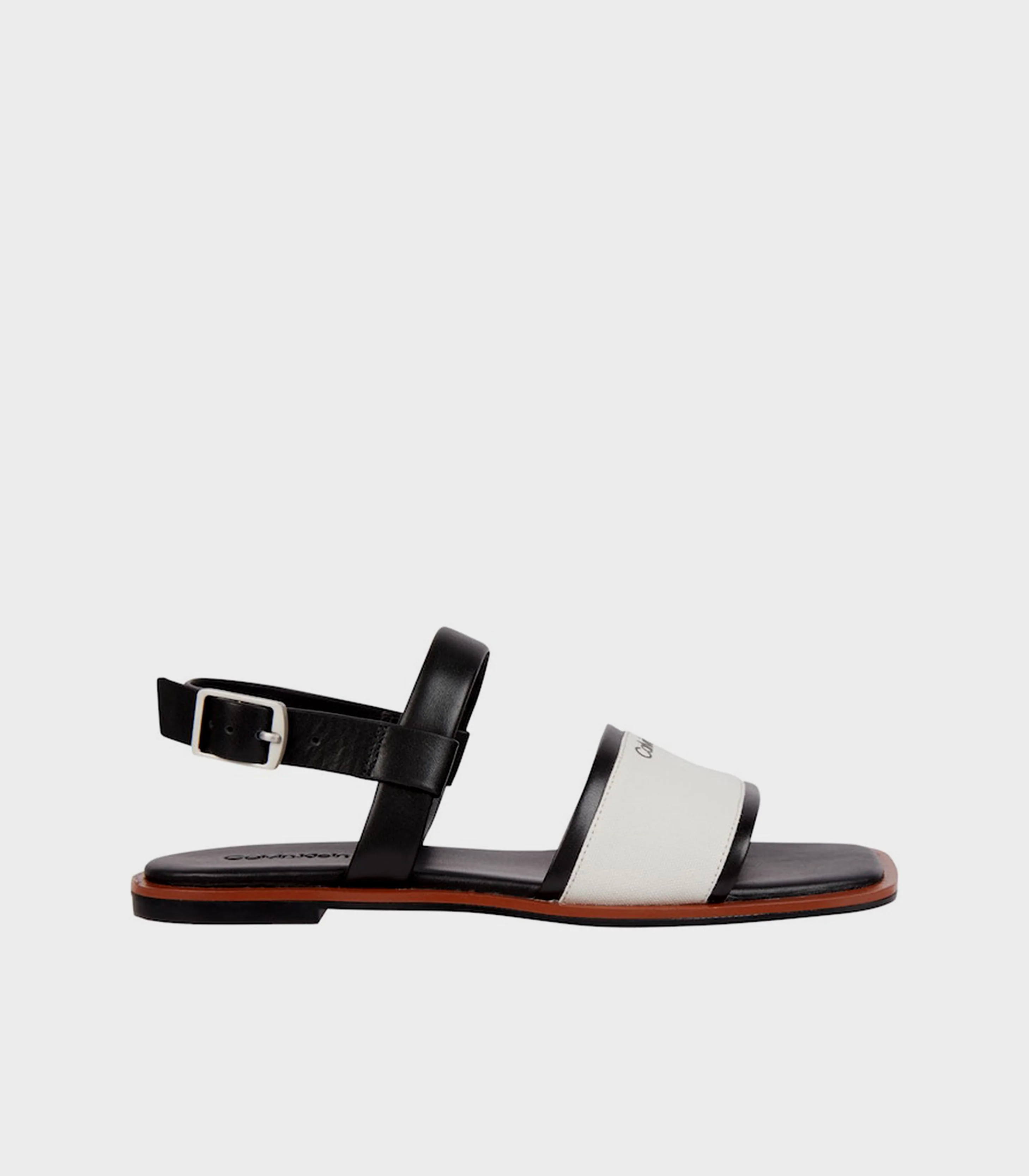 Calvin klein - squared flat sandal  - women - Image 2