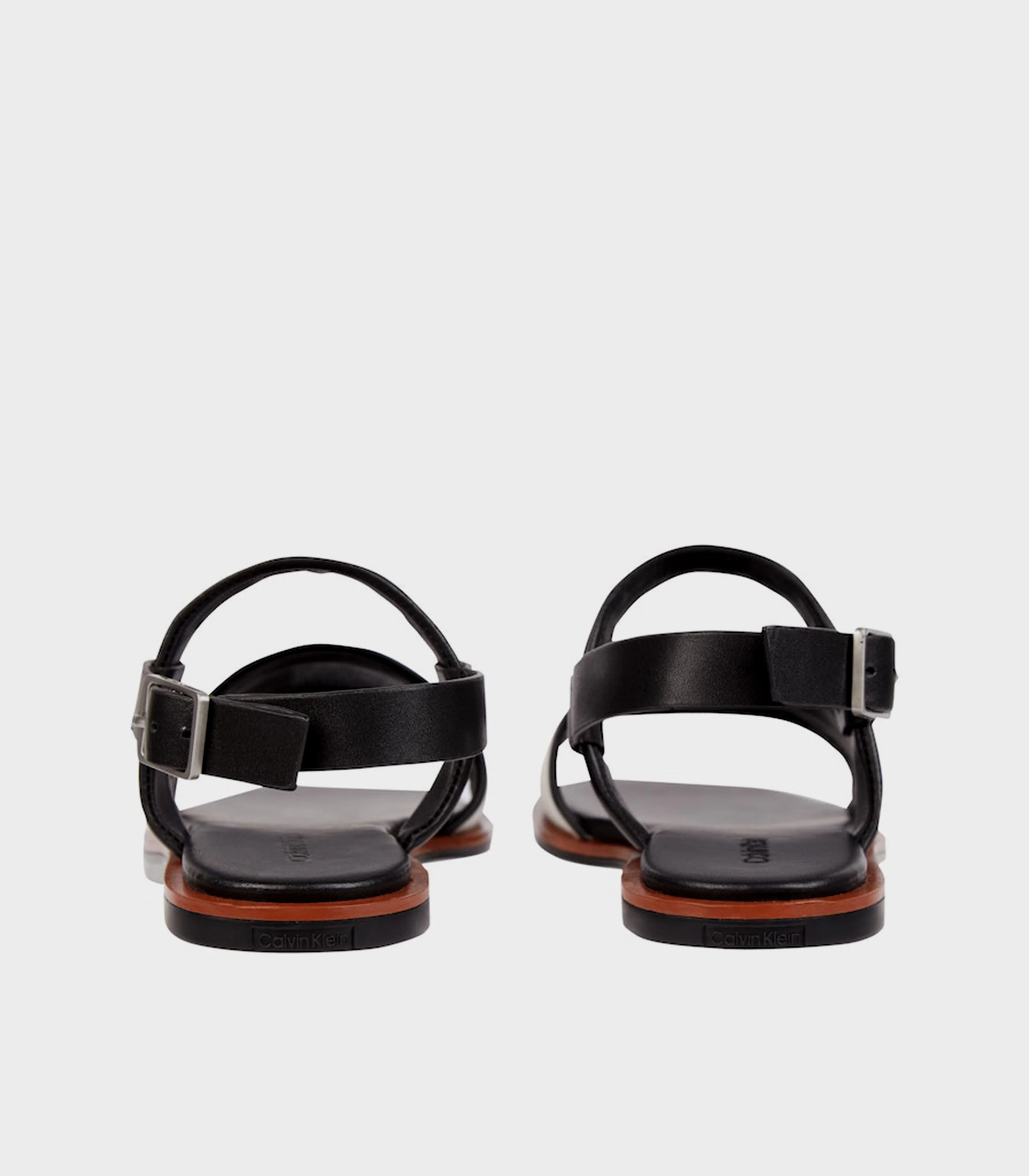 Calvin klein - squared flat sandal  - women - Image 3
