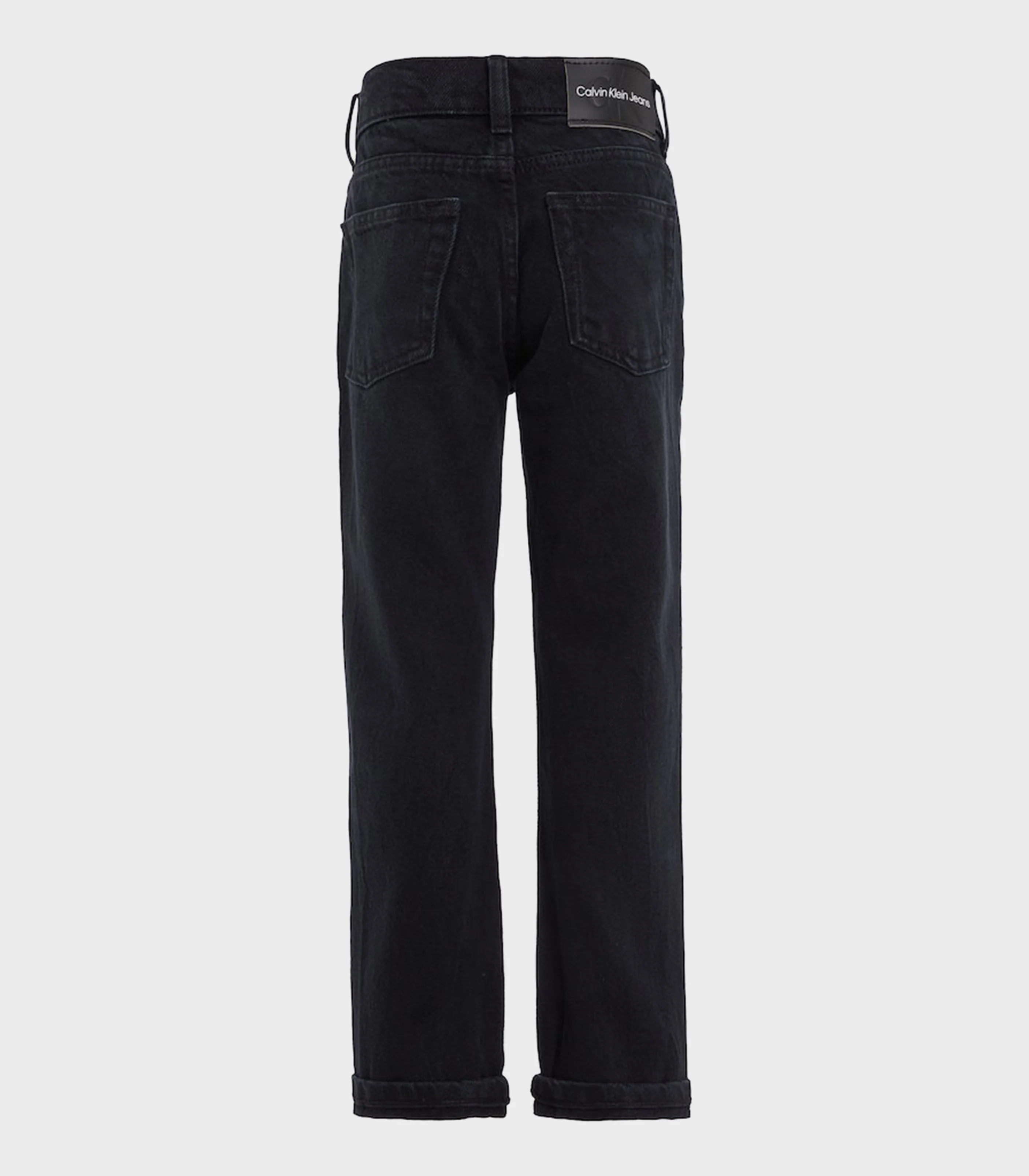 Calvin Klein  - Boys - Black Wash Dad Jeans - Image 5