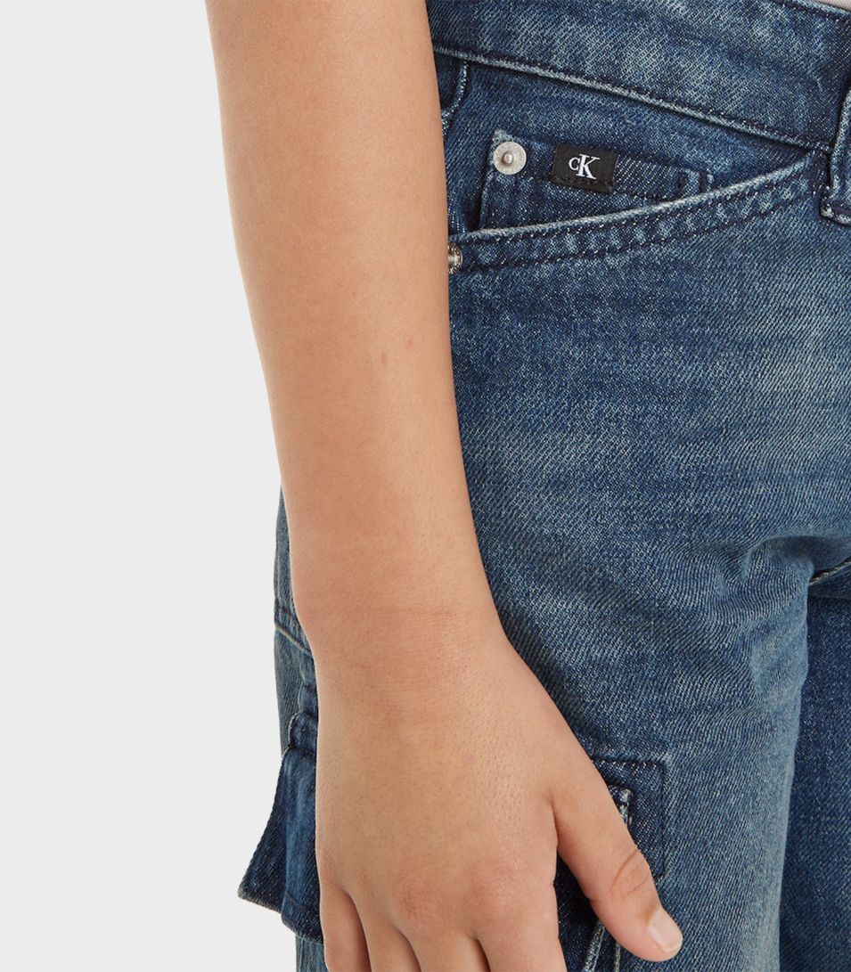 Calvin Klein  - Boys -  Utility Skater Jeans  Relaxed Fit - Image 5