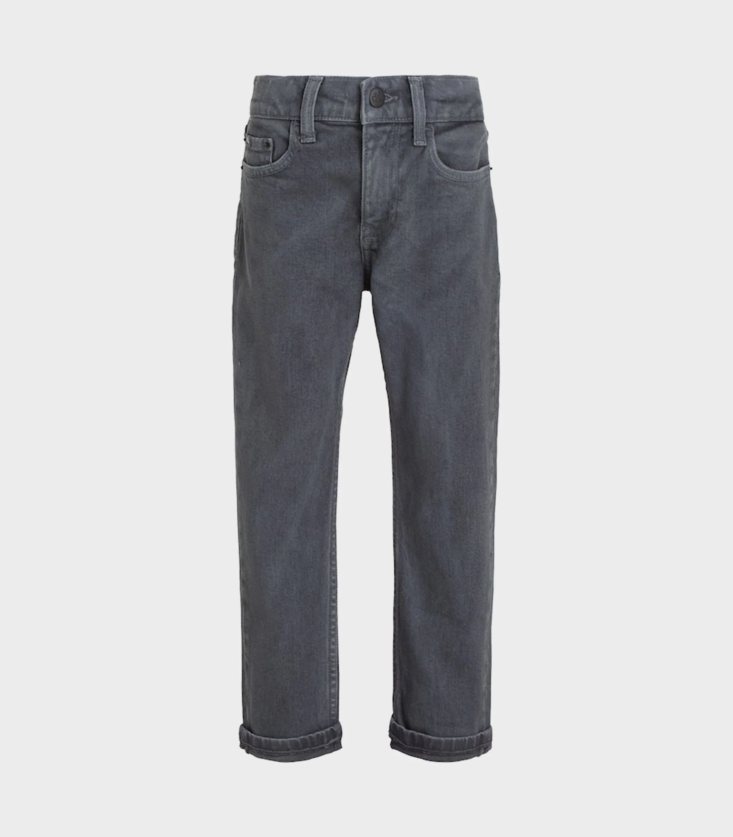 Calvin Klein  - Boys -  Grey Dark Overdyed Dad Fit Jeans - Image 2