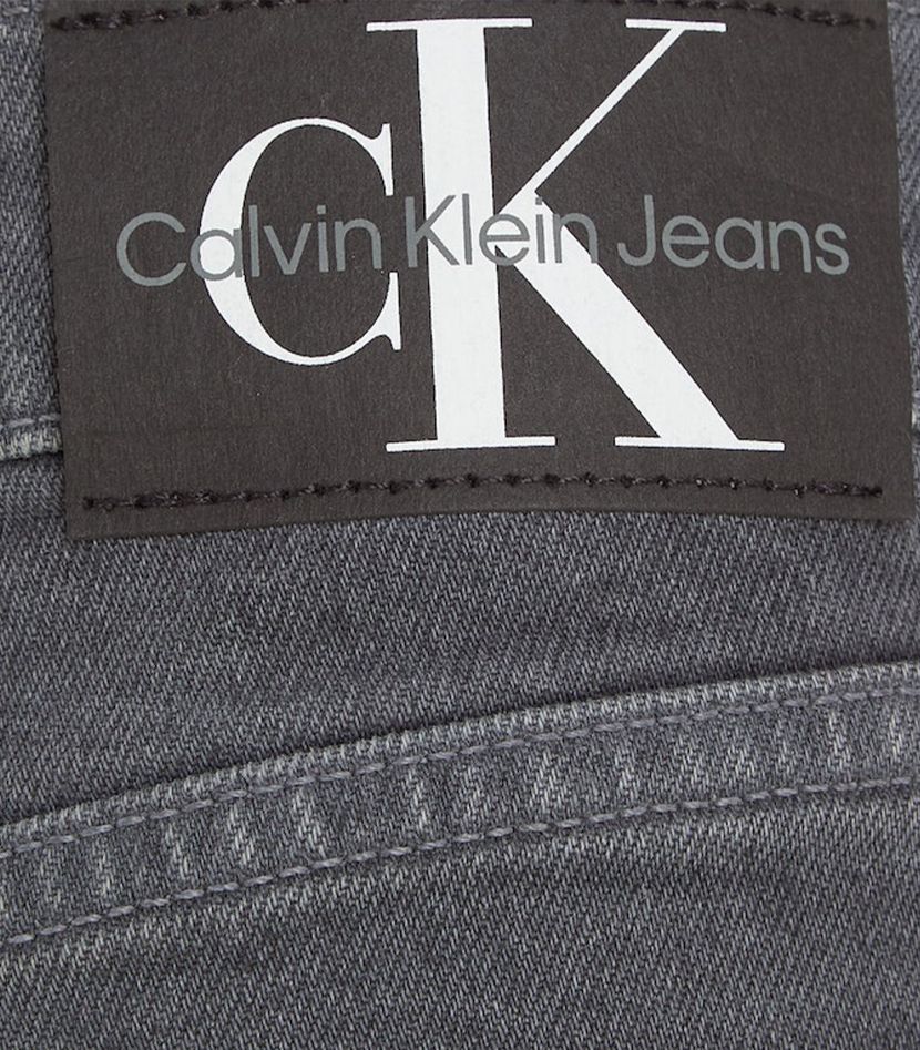 Calvin Klein  - Boys -  Grey Dark Overdyed Dad Fit Jeans - Image 4