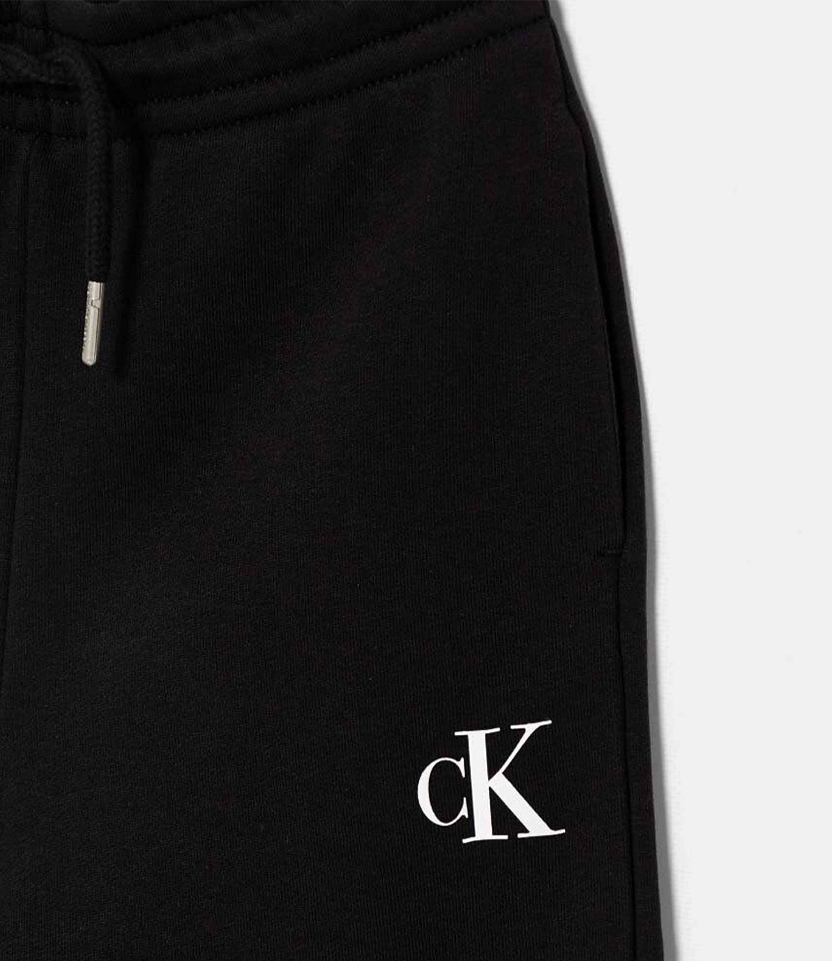 Calvin Klein  - Girls -  Organic Cotton Overprint Joggers Relaxed Fit - Image 4