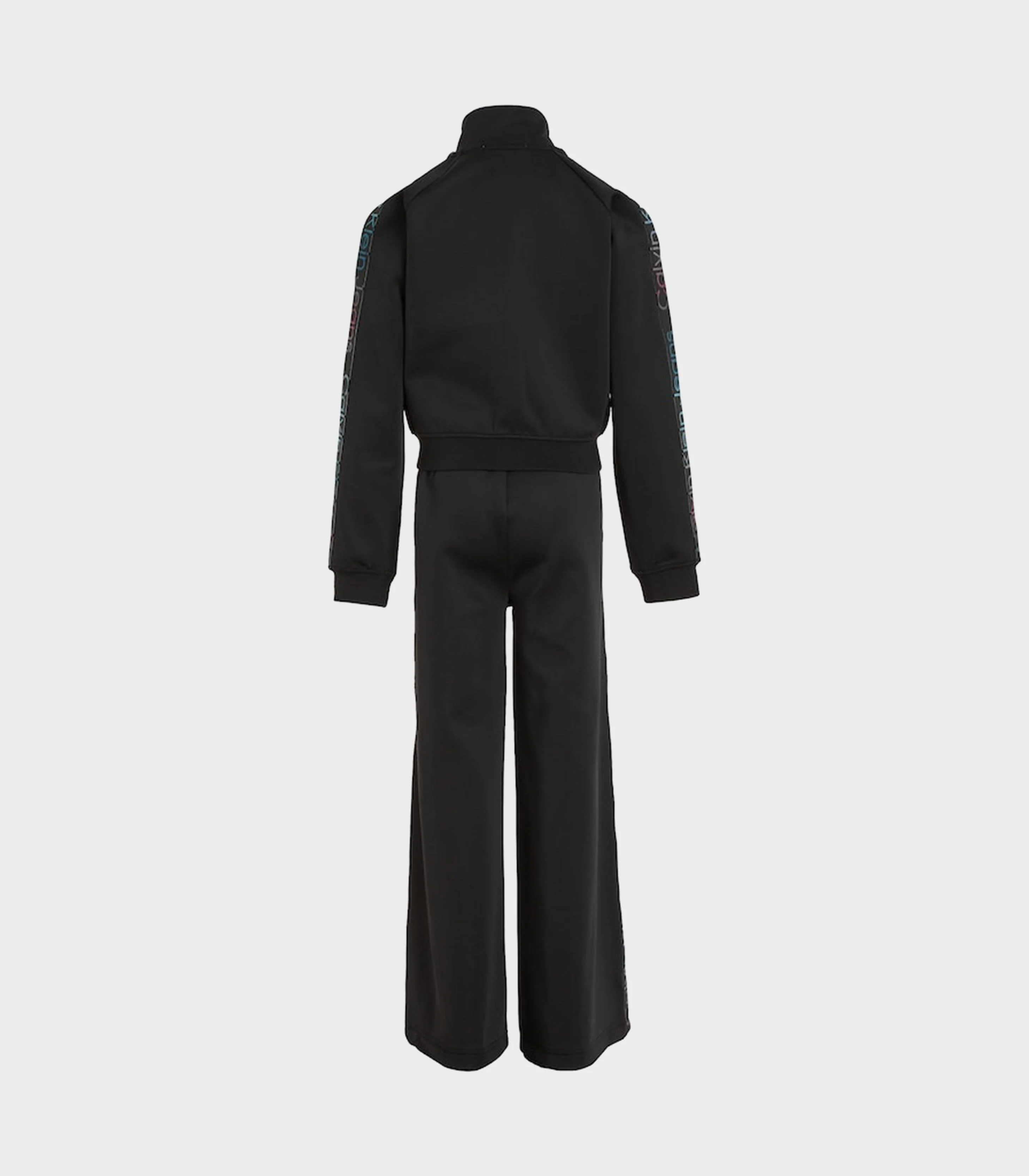 Calvin Klein  - Girls -  Sporty Tape Track Suit Set - Image 6