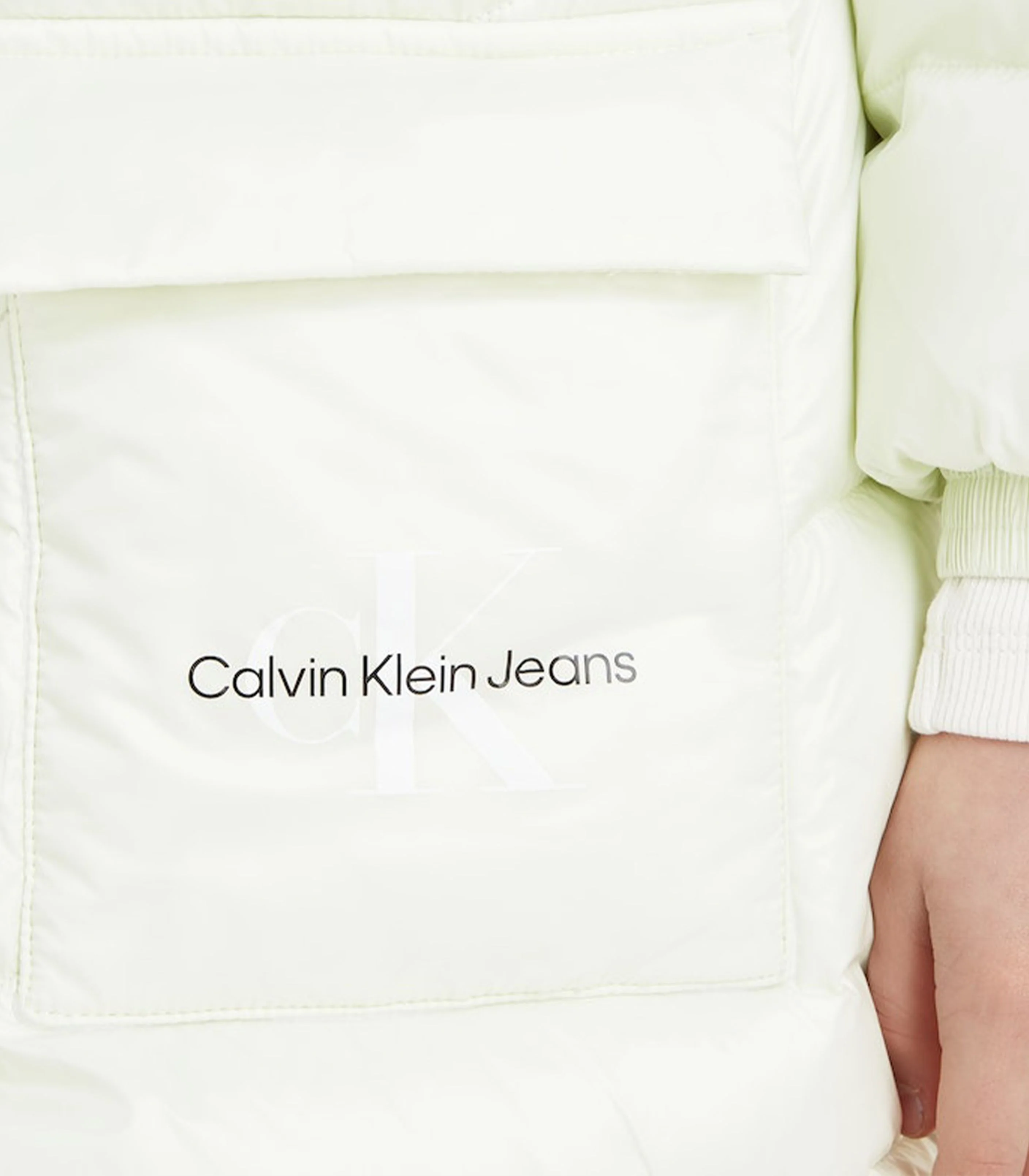 Calvin Klein  - Girls -  Oversized Duvet Padded Coat - Image 6