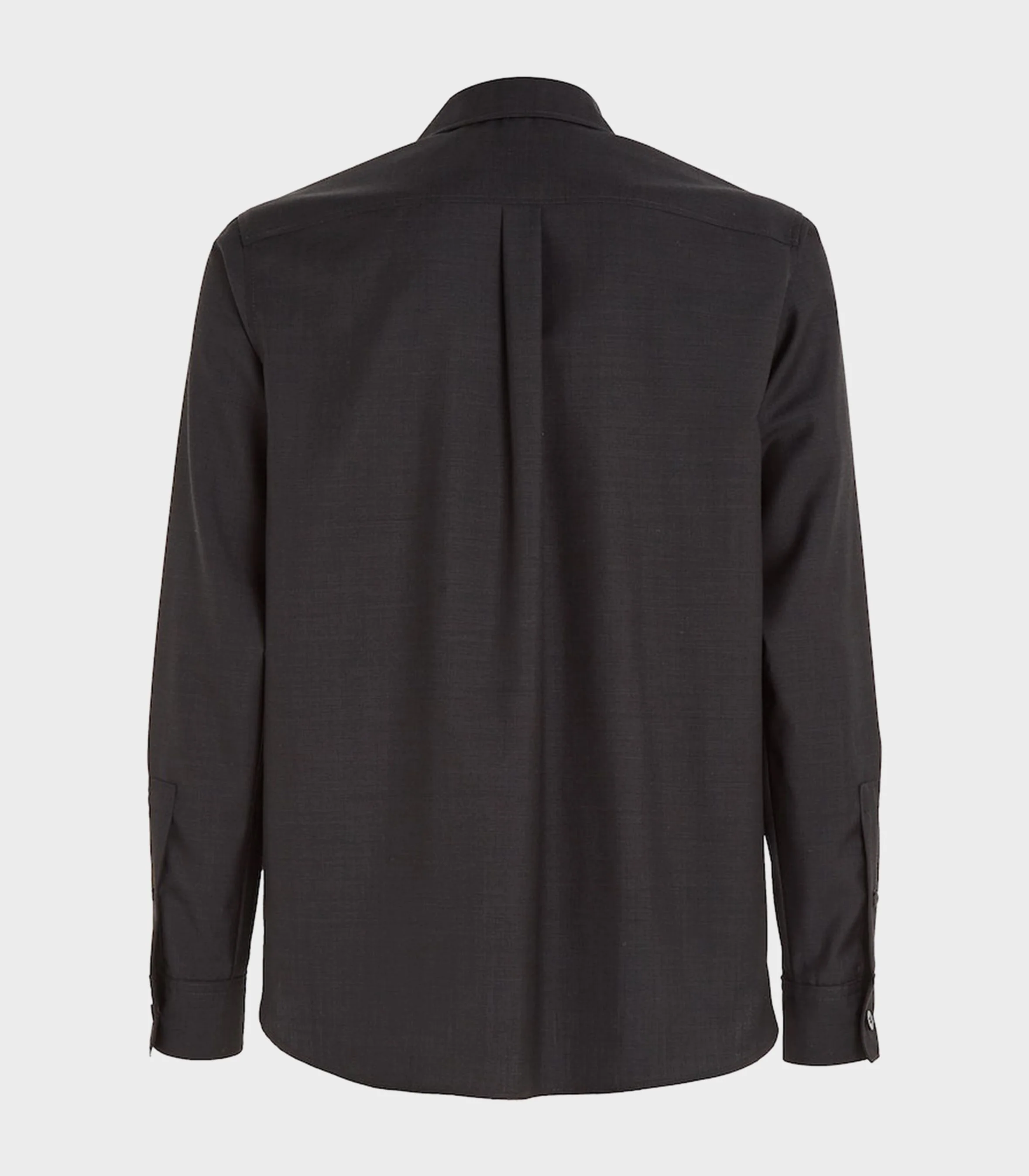 Calvin Klein - Men's Super 100 Broken Twill Overshirt - Image 3