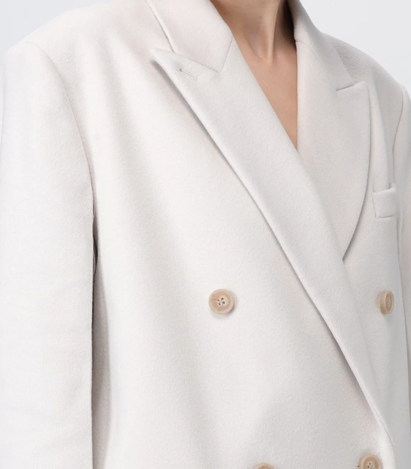 Calvin Klein - Double-Breasted Wool-Blend Coat Regular Fit - Image 5