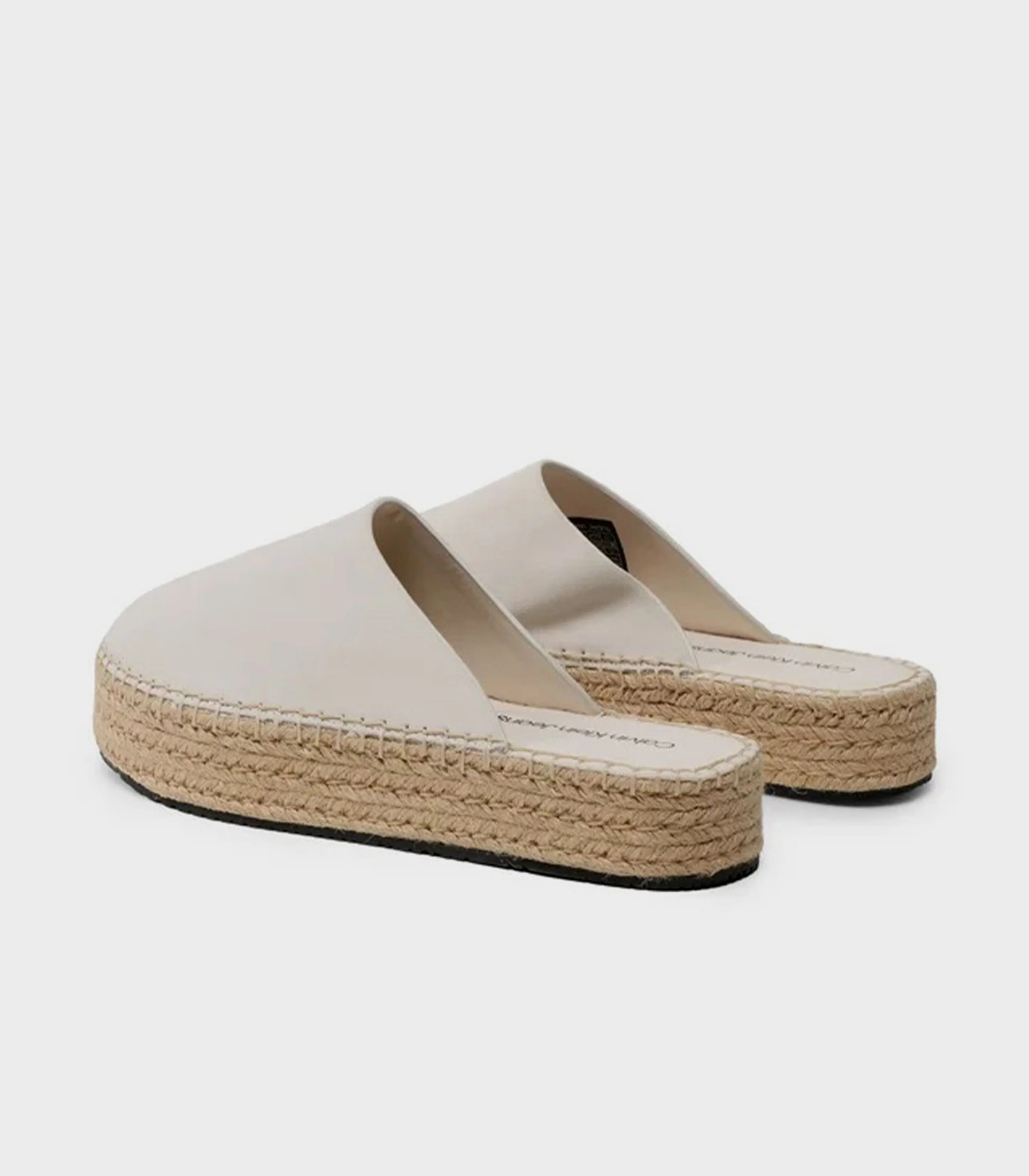 Calvin klein - flatform rope mule su con - women - Image 3