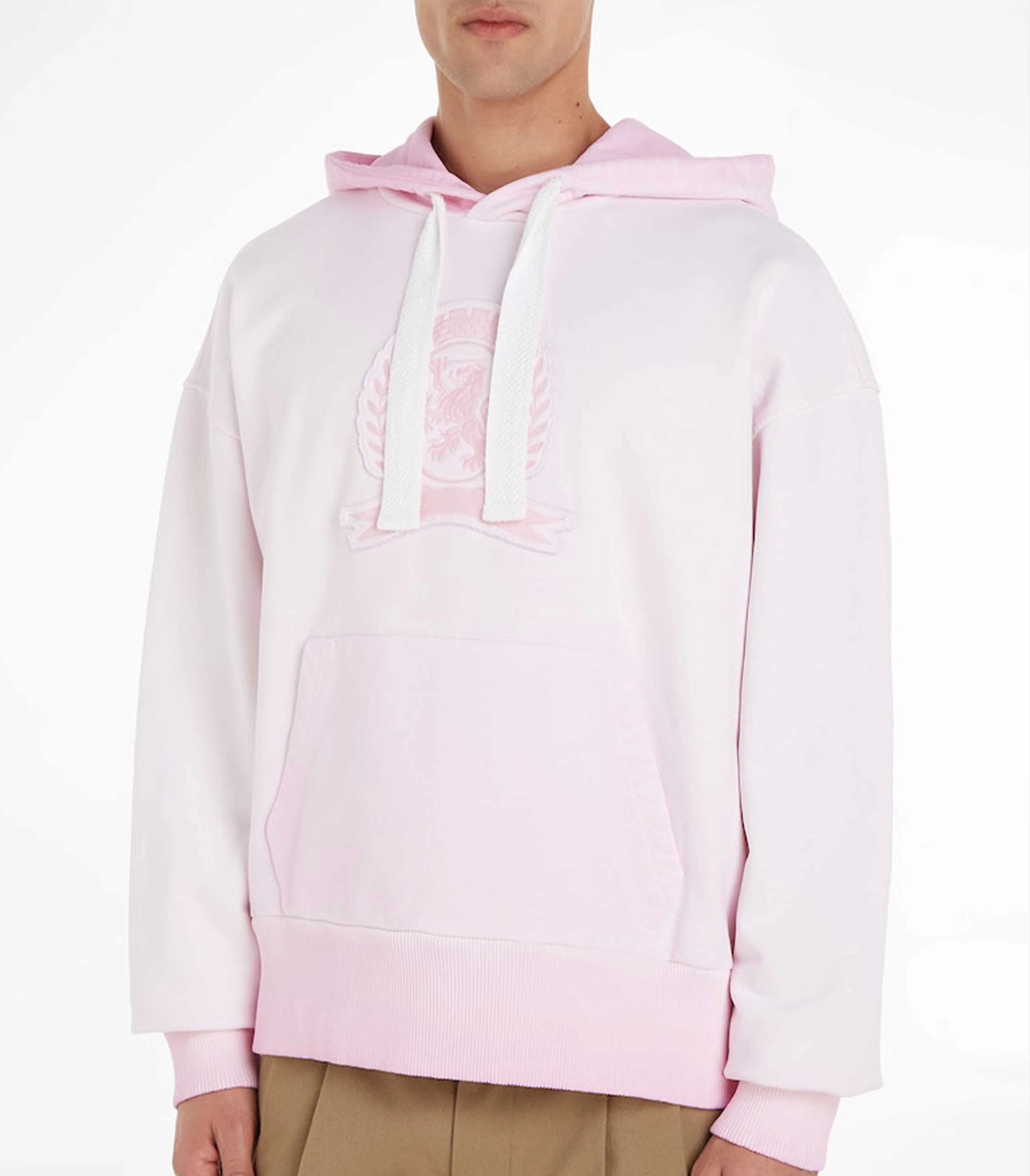 Tommy Hilfiger - Men's Crest Garment Dyed Archive Fit Hoody - Image 3