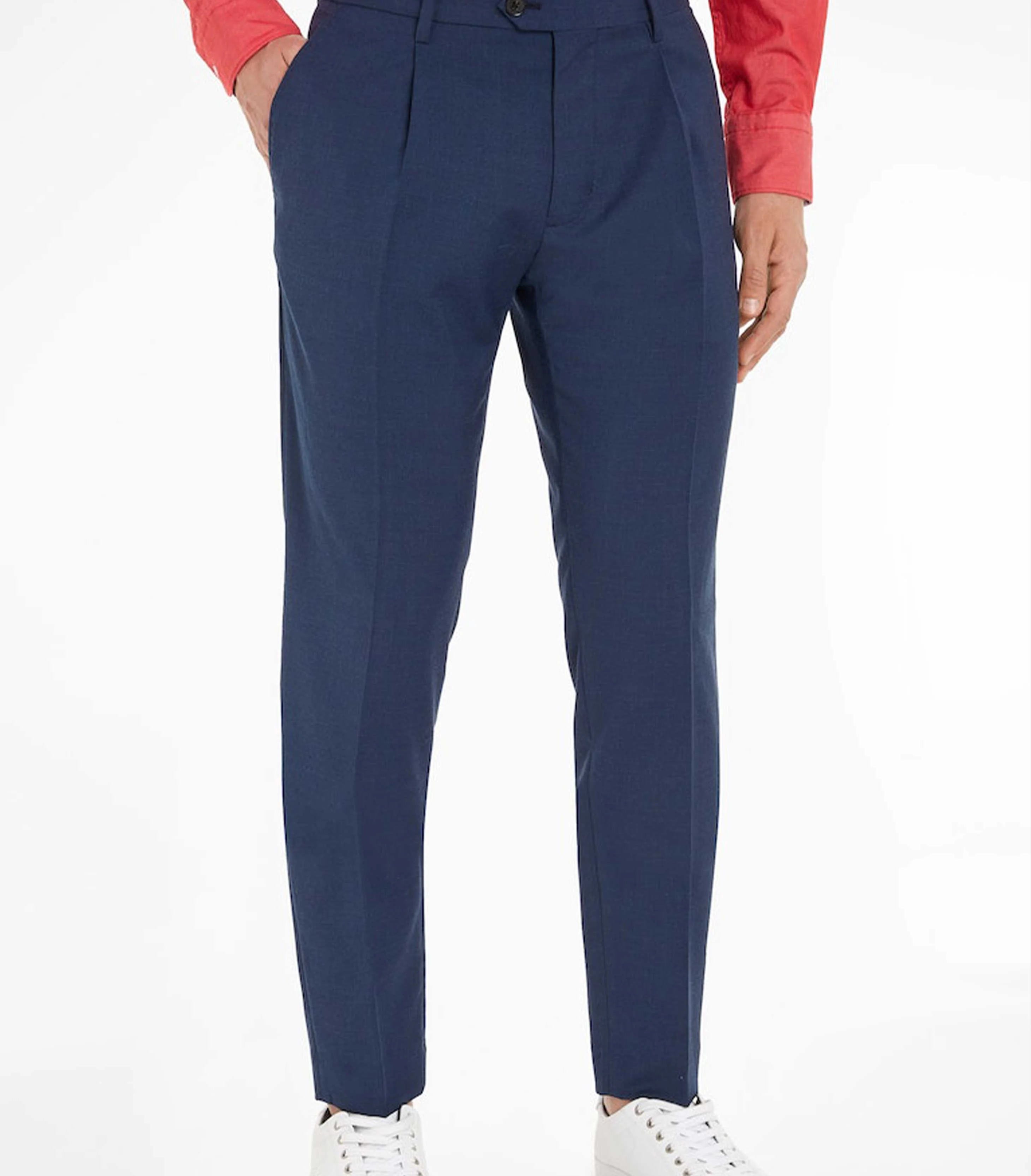 Tommy Hilfiger - Men's Pleat Casual Trousers - Image 3