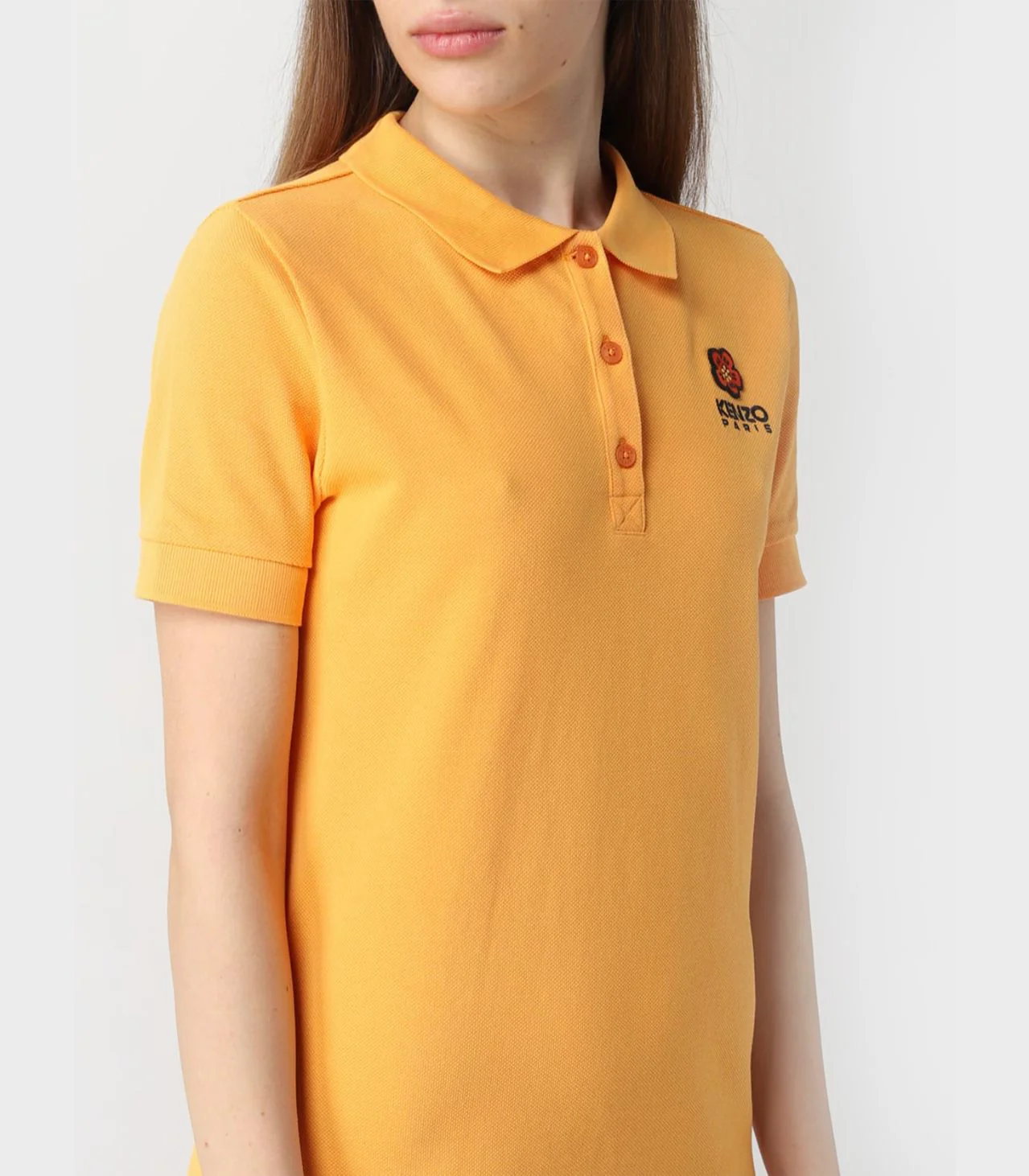 Kenzo - Boke Flower Crest' Embroidered Polo Dress - Image 5