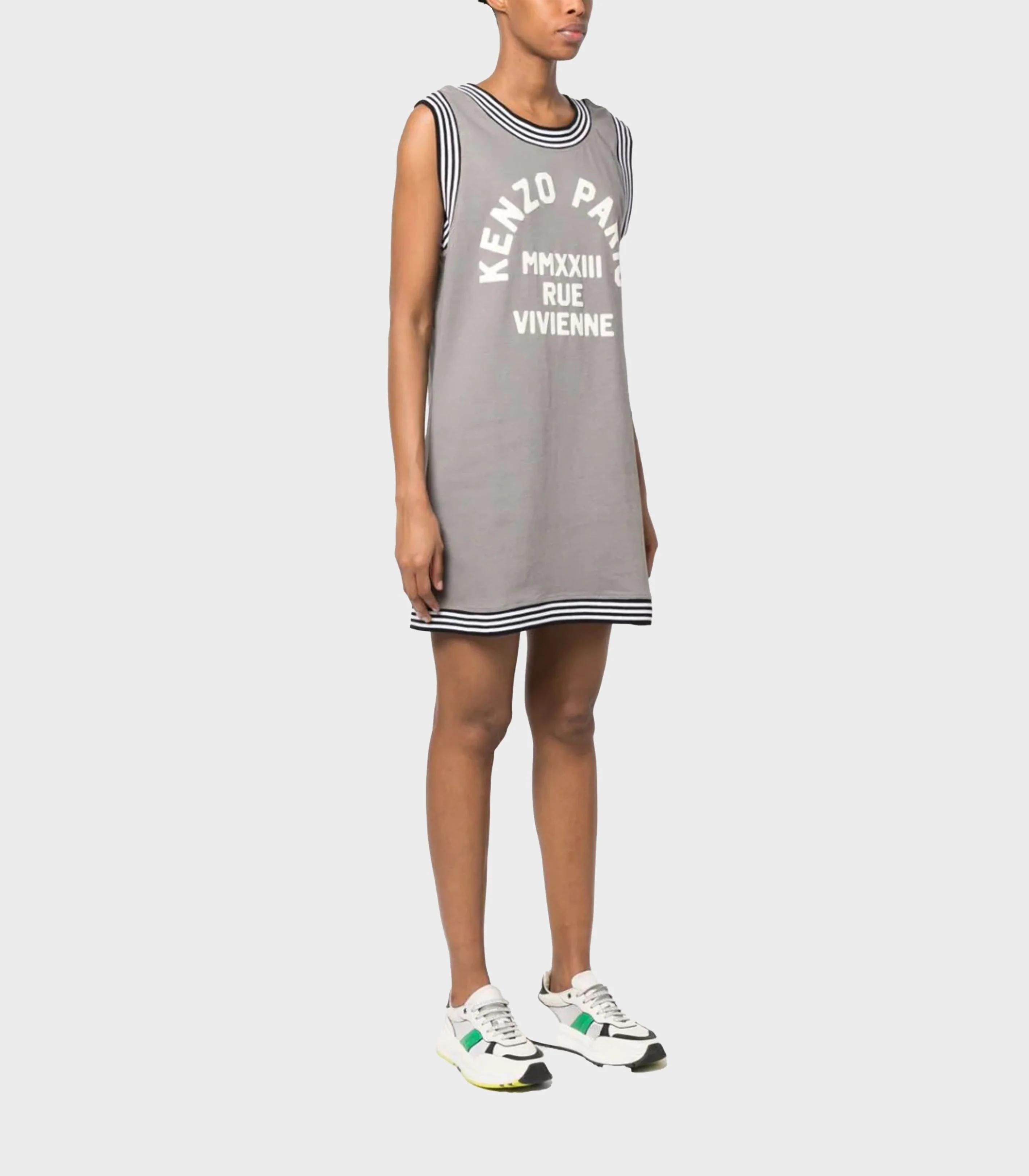 Kenzo -  Sleeveless Cotton Dress - Image 3