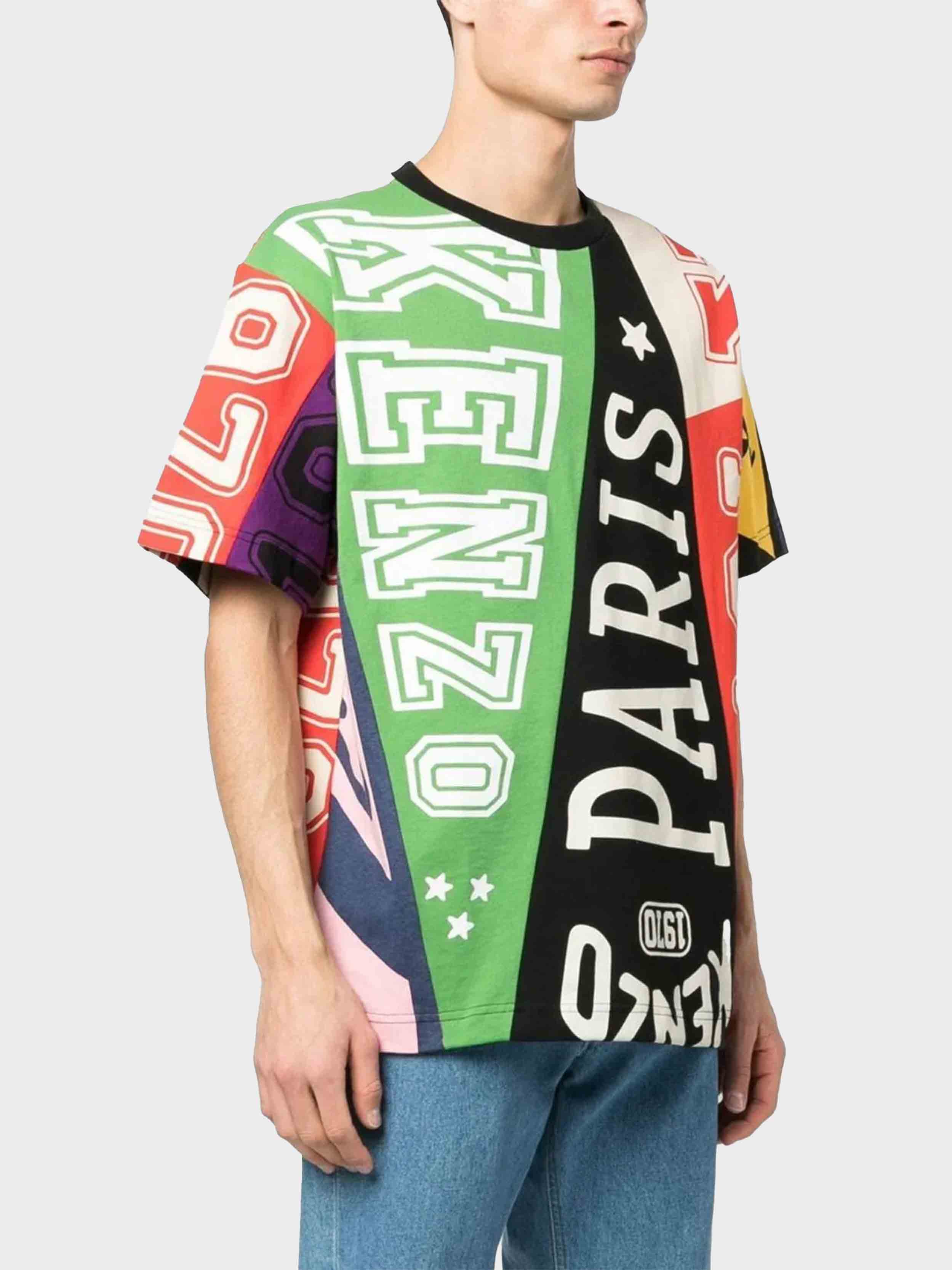 Kenzo - Men's Flags Oversize T-Shirt - Image 3