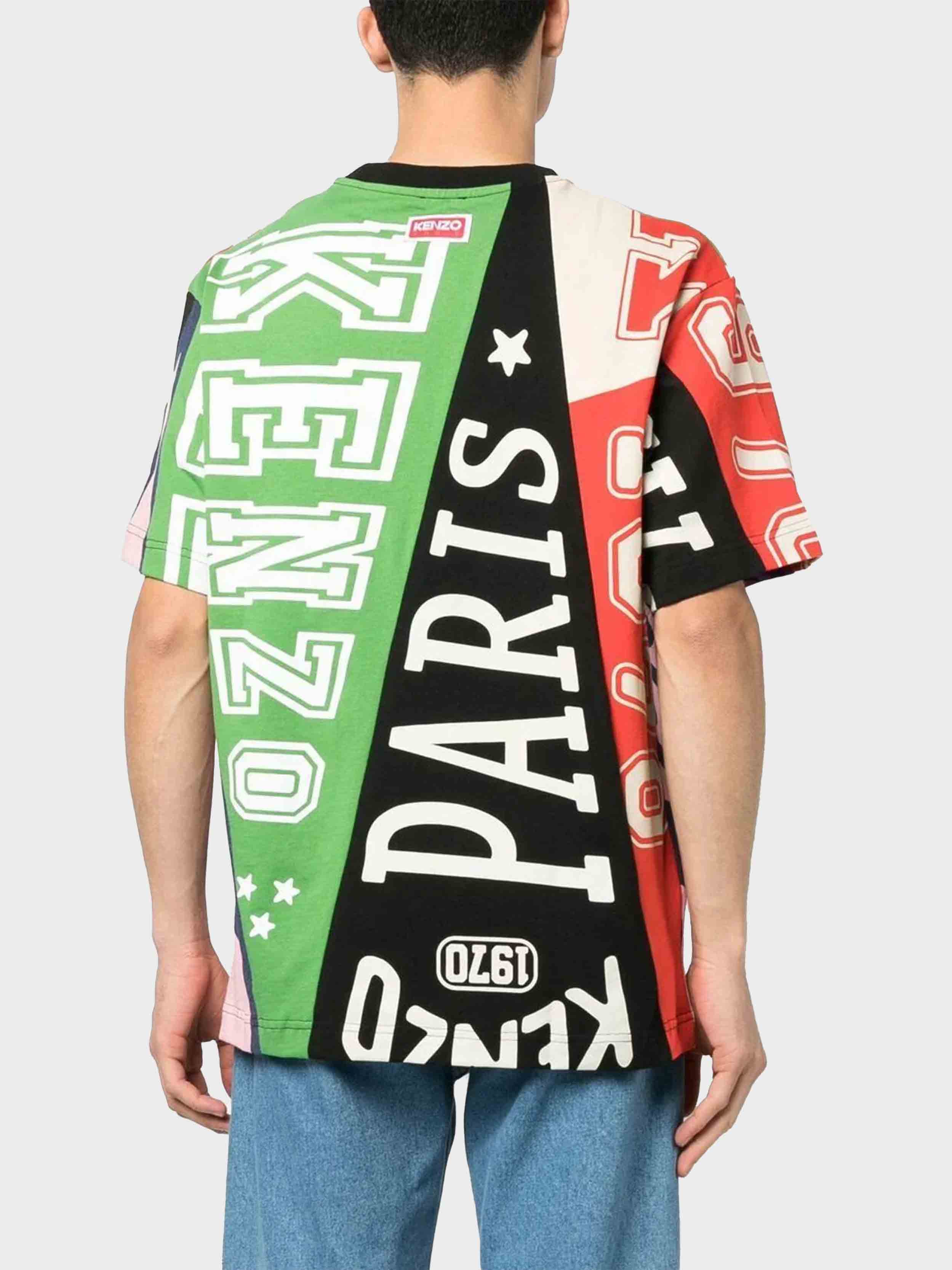 Kenzo - Men's Flags Oversize T-Shirt - Image 4