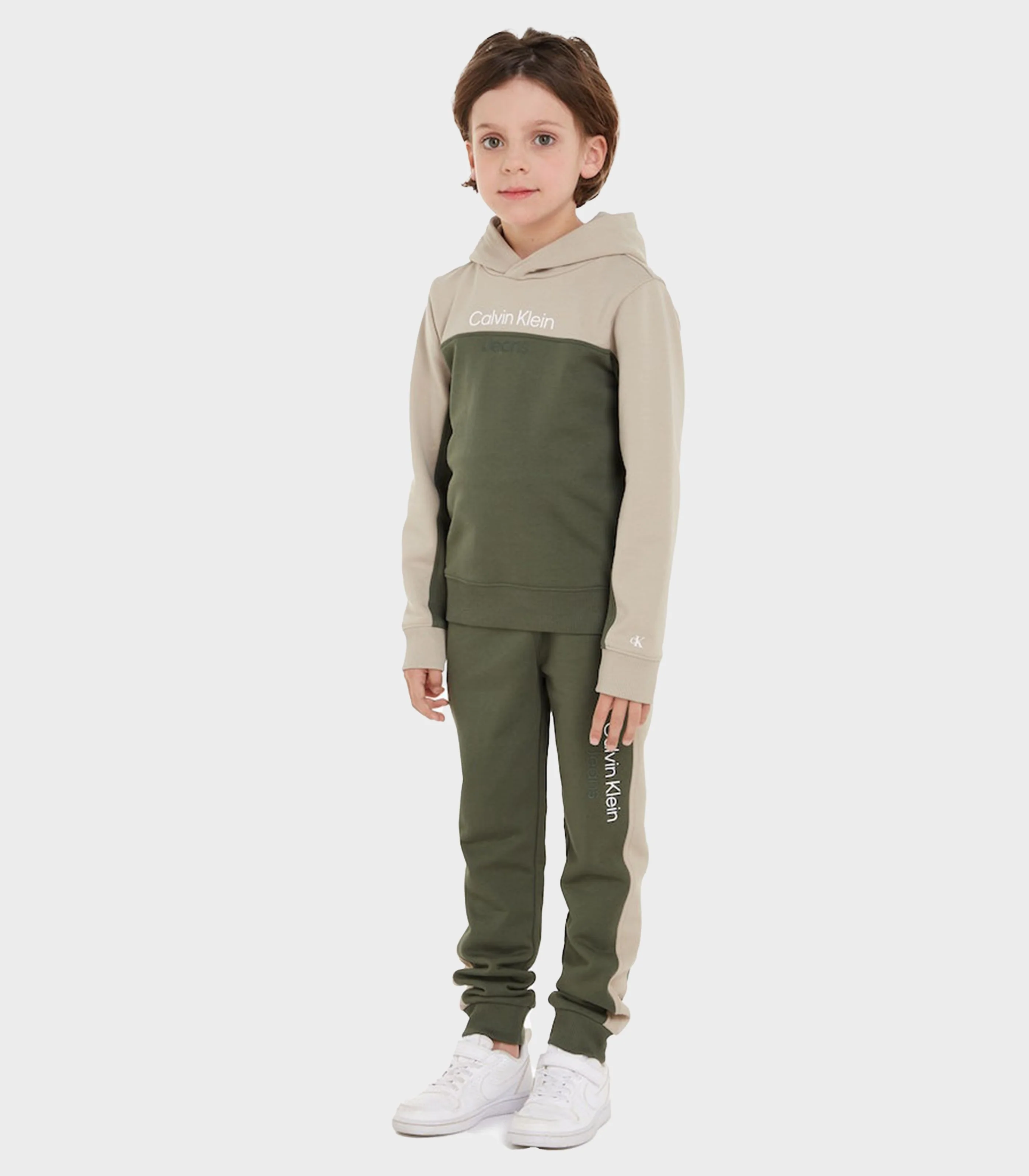 Calvin Klein - Boys' Color Block Terry Hoodie Set Regular Fit - Image 19