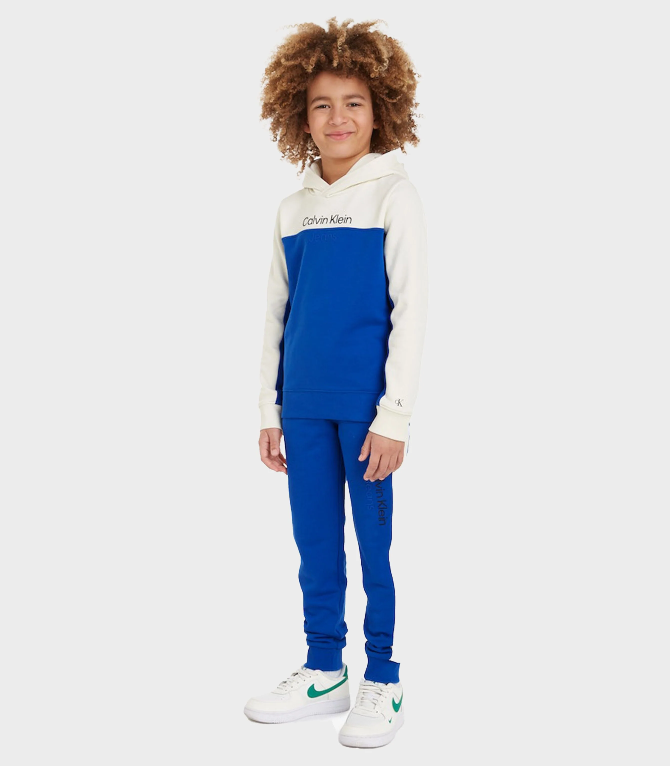 Calvin Klein - Boys' Color Block Terry Hoodie Set Regular Fit - Image 6