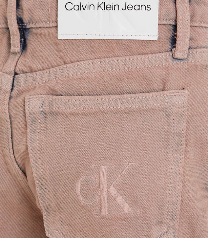 Calvin Klein  - Girls -  Straight Overdye Pants - Image 9