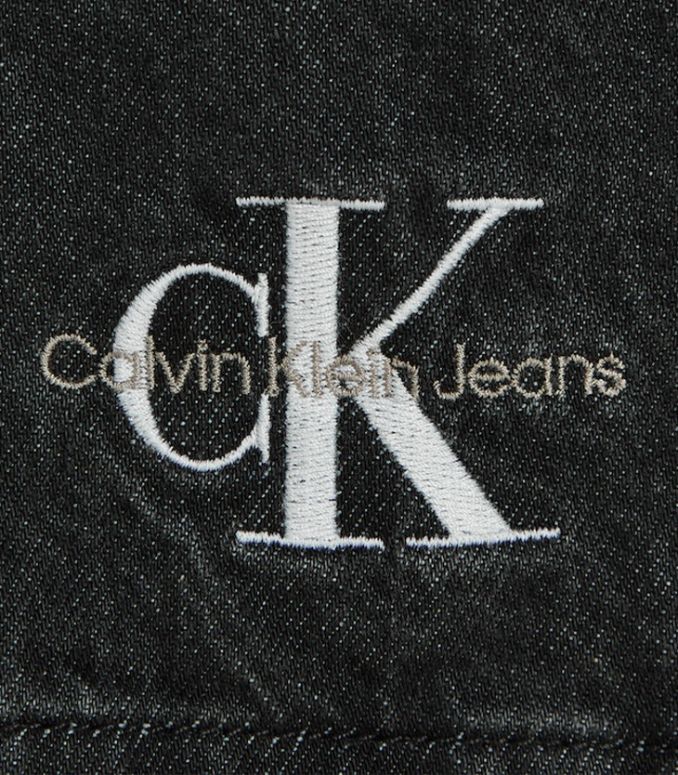Calvin Klein  - Girls -  Long Sleeve Denim Dress - Image 9