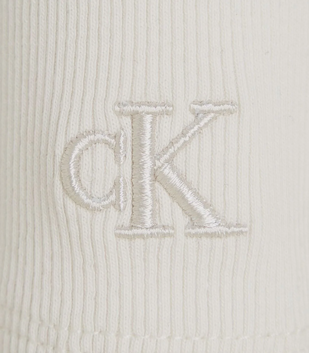 Calvin Klein  - Girls -  Embroidery Cut Out Rib Top - Image 5