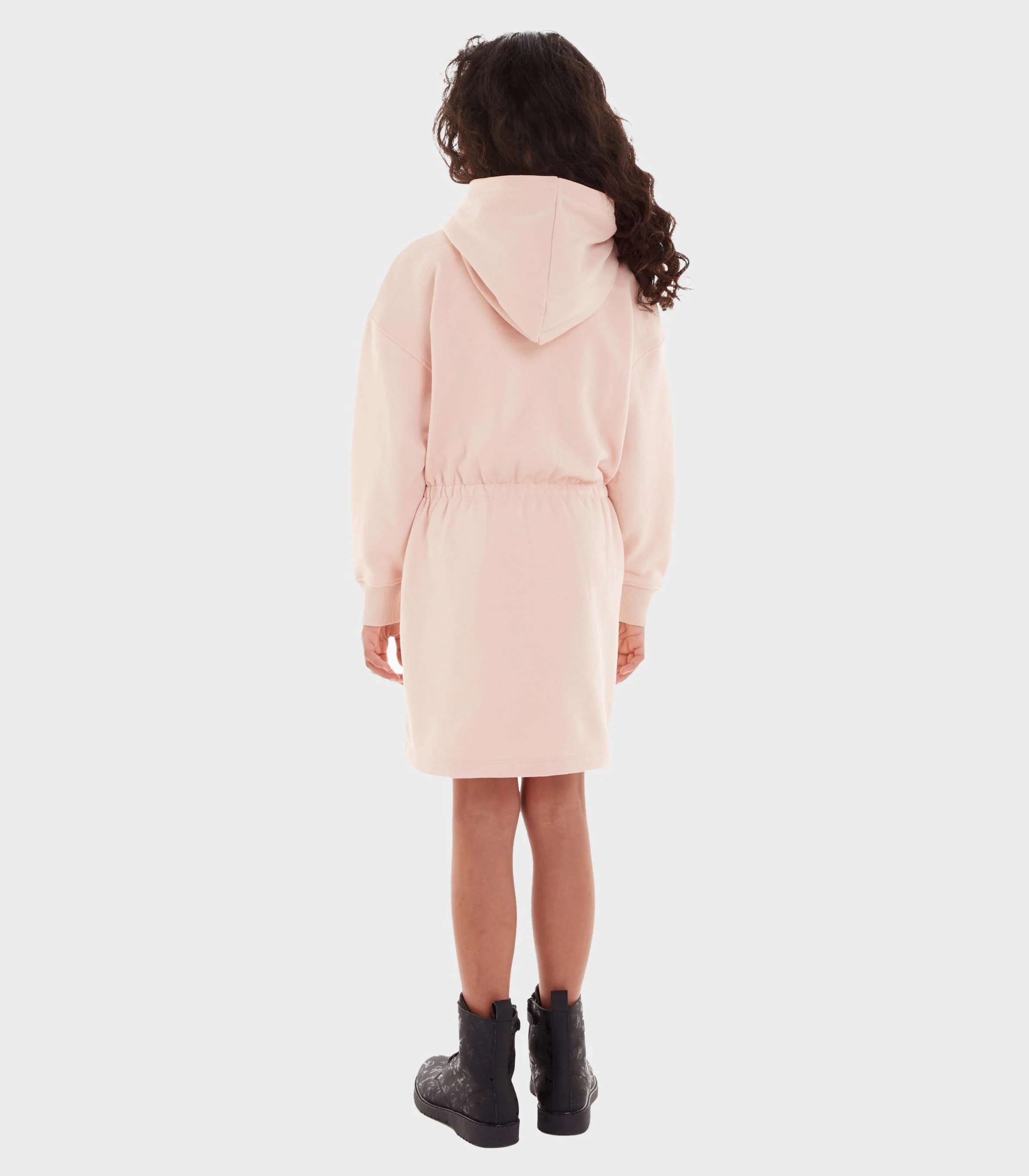 Calvin Klein  - Girls -  Layered Monogram Peplum Dress - Image 3