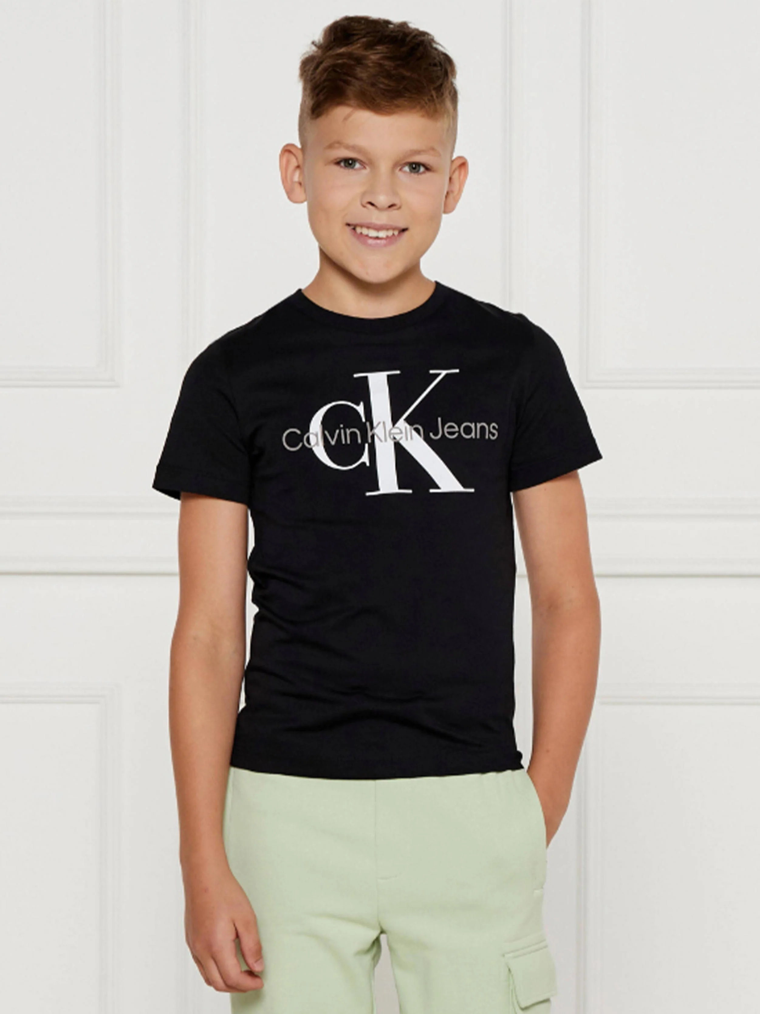 Calvin Klein - Children's Monogram Short Sleeve T-Shirt - Image 4