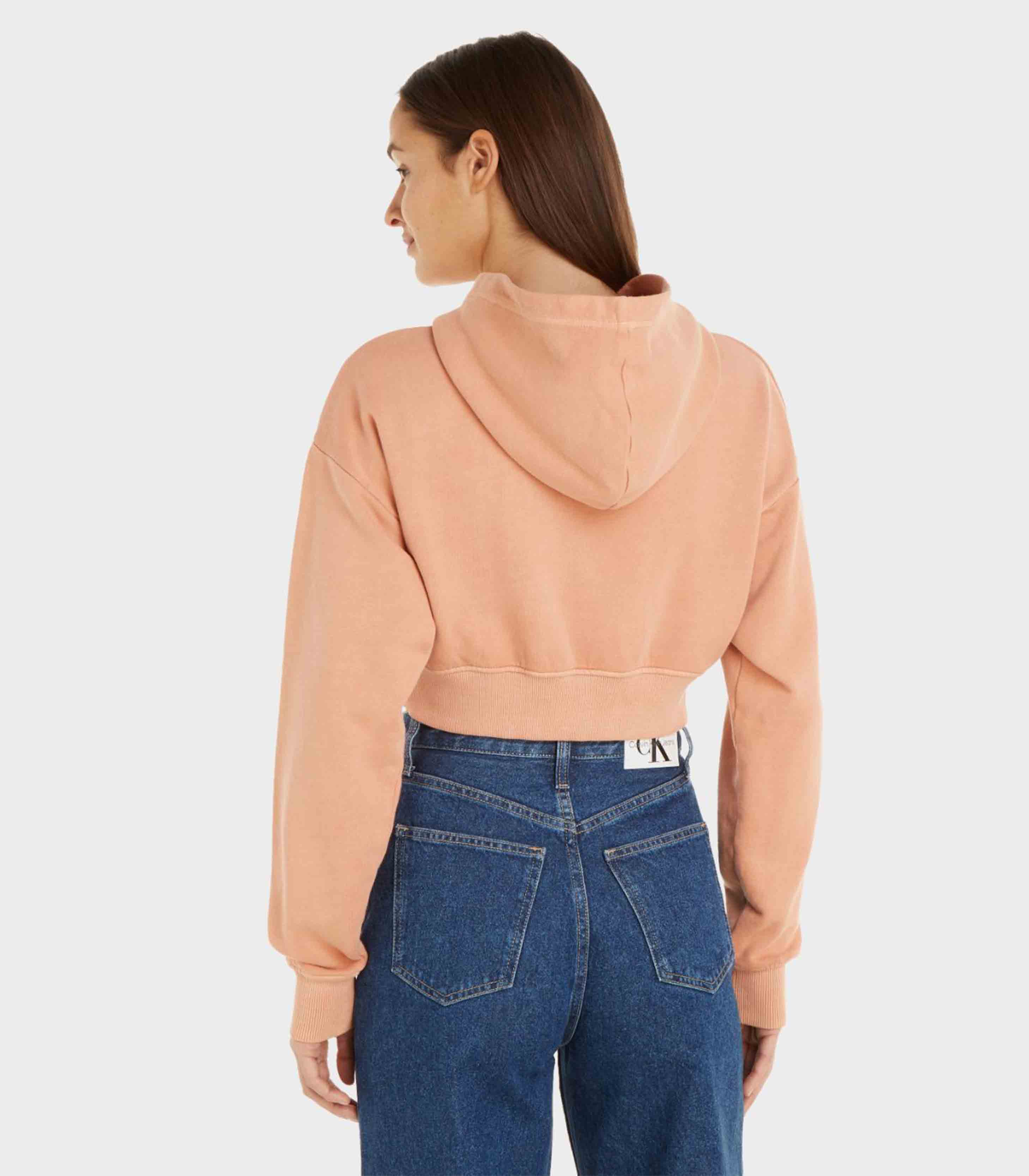 Calvin Klein Jeans - Drop Shoulder Solid Drawstring Hoodie - Image 9