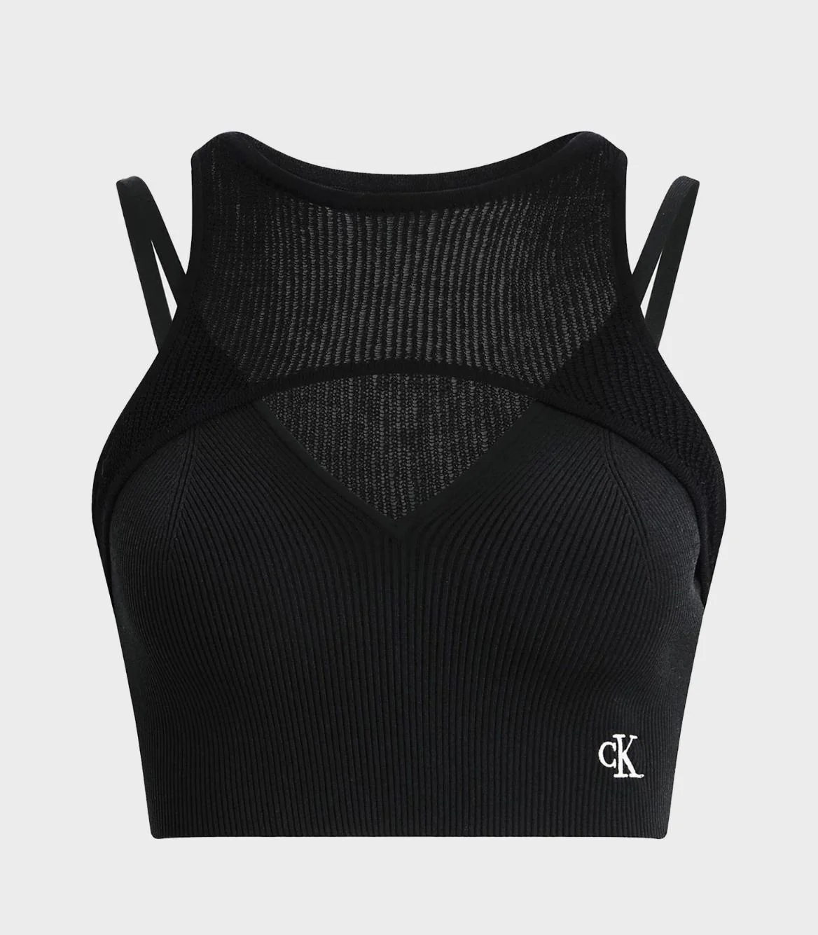 Calvin Klein Jeans - Double Layer Knit Tank Top - Image 2