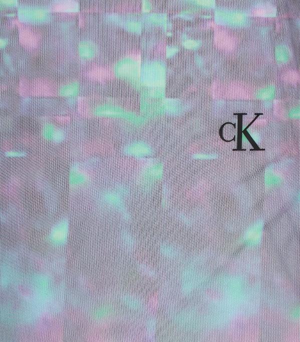 Calvin Klein Jeans - Sheer Mesh Long Sleeve Top Slim Fit - Image 5