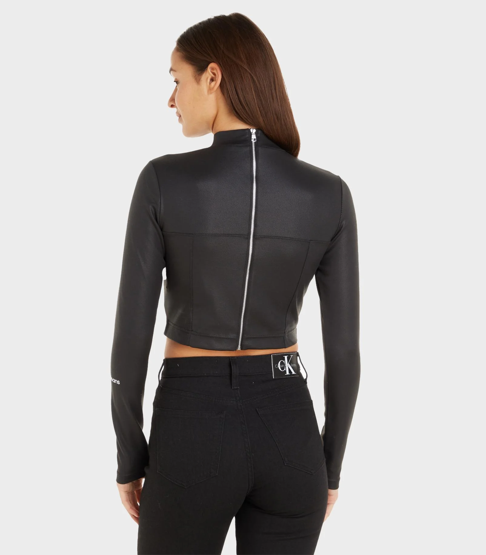 Calvin Klein Jeans - Coated Milano Long Sleeve Regular Fit - Image 7