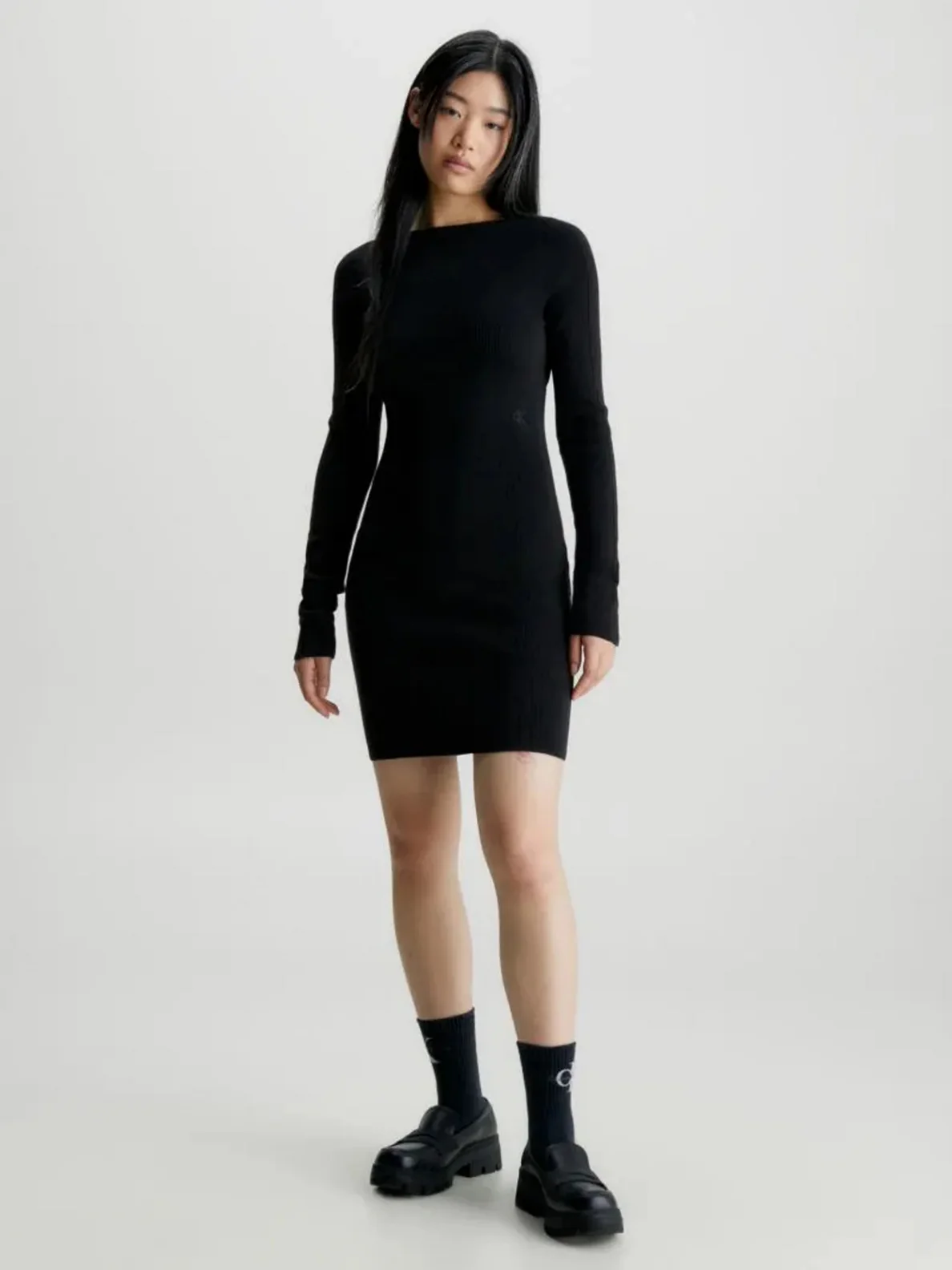 Calvin Klein Jeans - Women's Back Cut Out Sweater Dress - Image 2