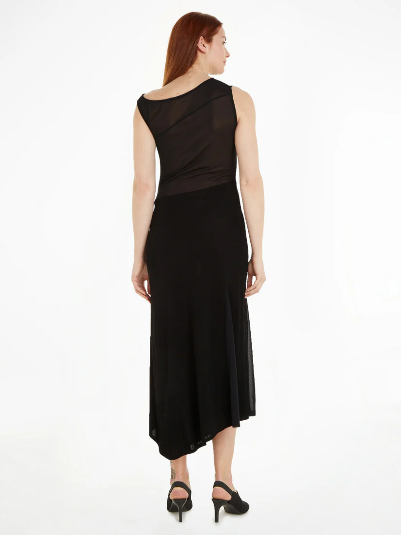 Calvin Klein - Women's Fluid Jersey Panel Midi Dress - Image 3