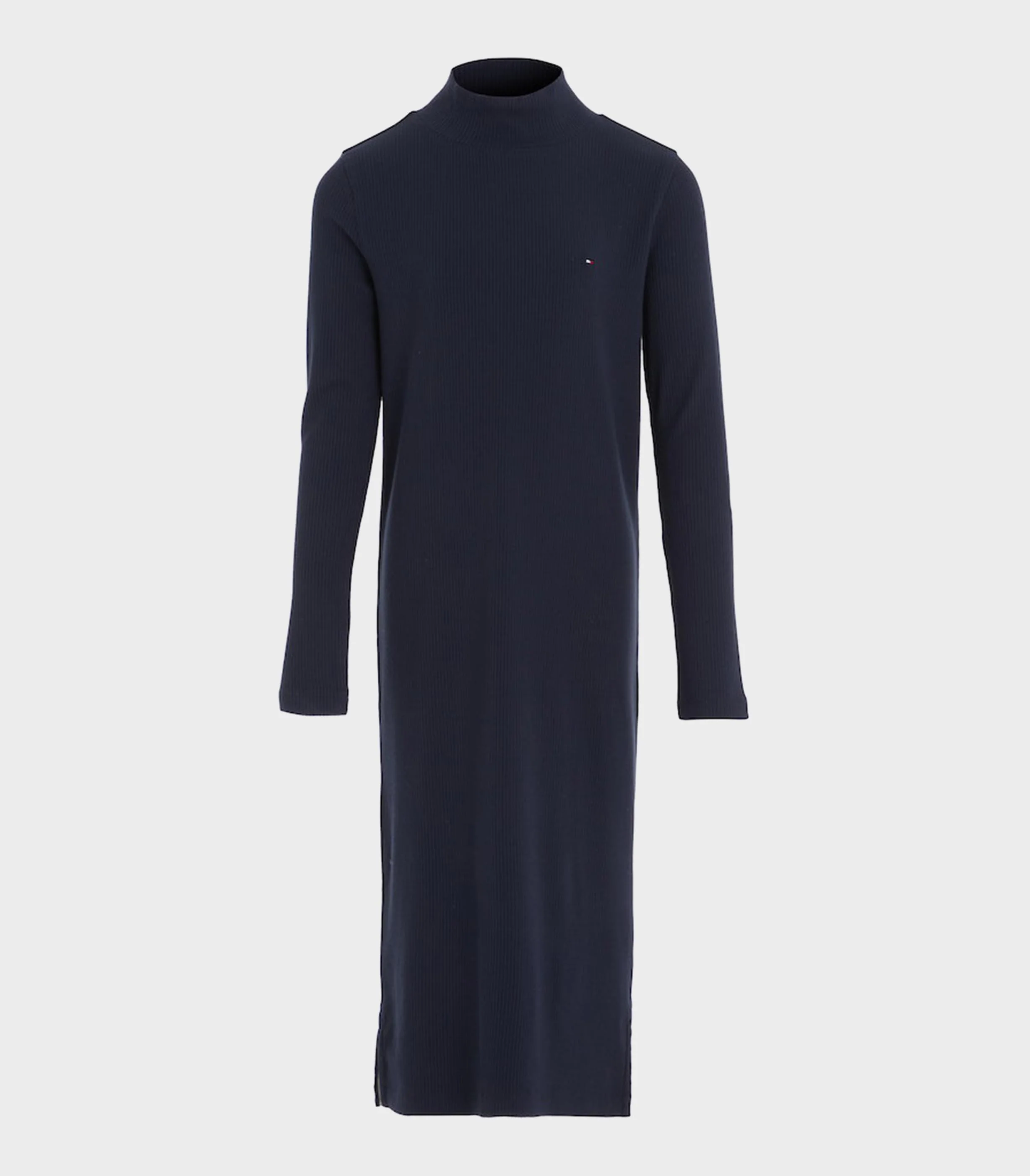 Tommy Hilfiger  - Girls Turtle Neck Rib Dress - Image 2